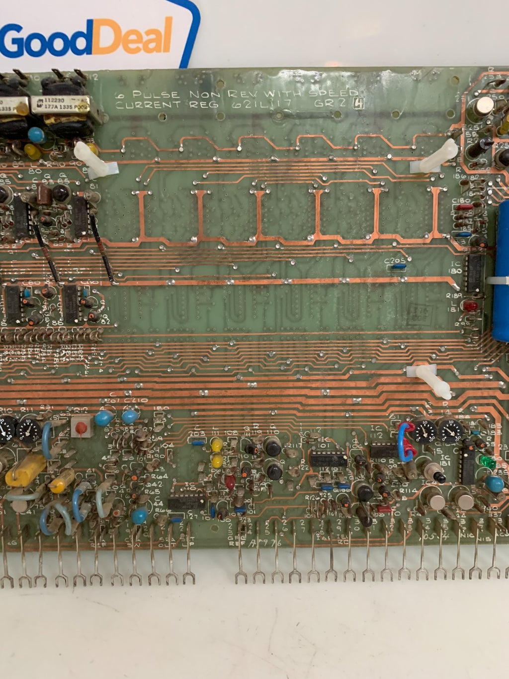 GE FANUC 6 PULSE NON REV WITH SPEED CURRENT REG 621L117 GR 2   "4"