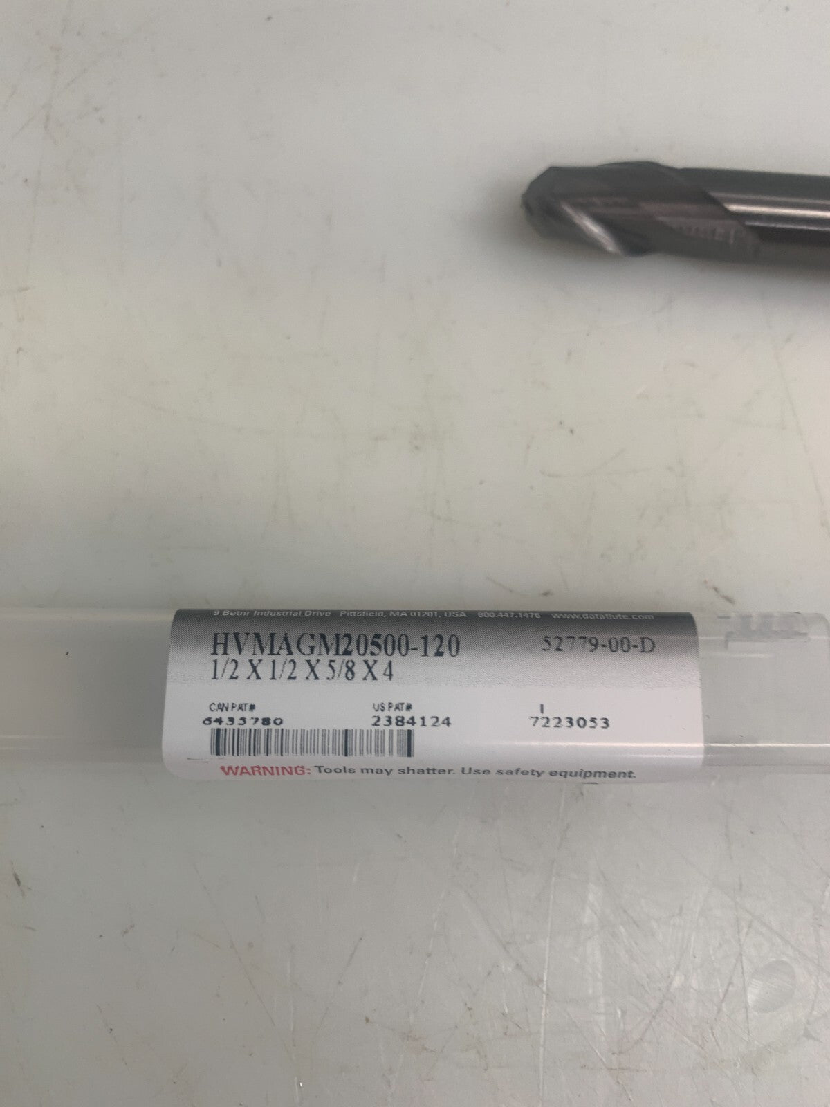 DATA FLUTE HVMAG20500-120  Carbide Roughing and Finishing End Mill1
