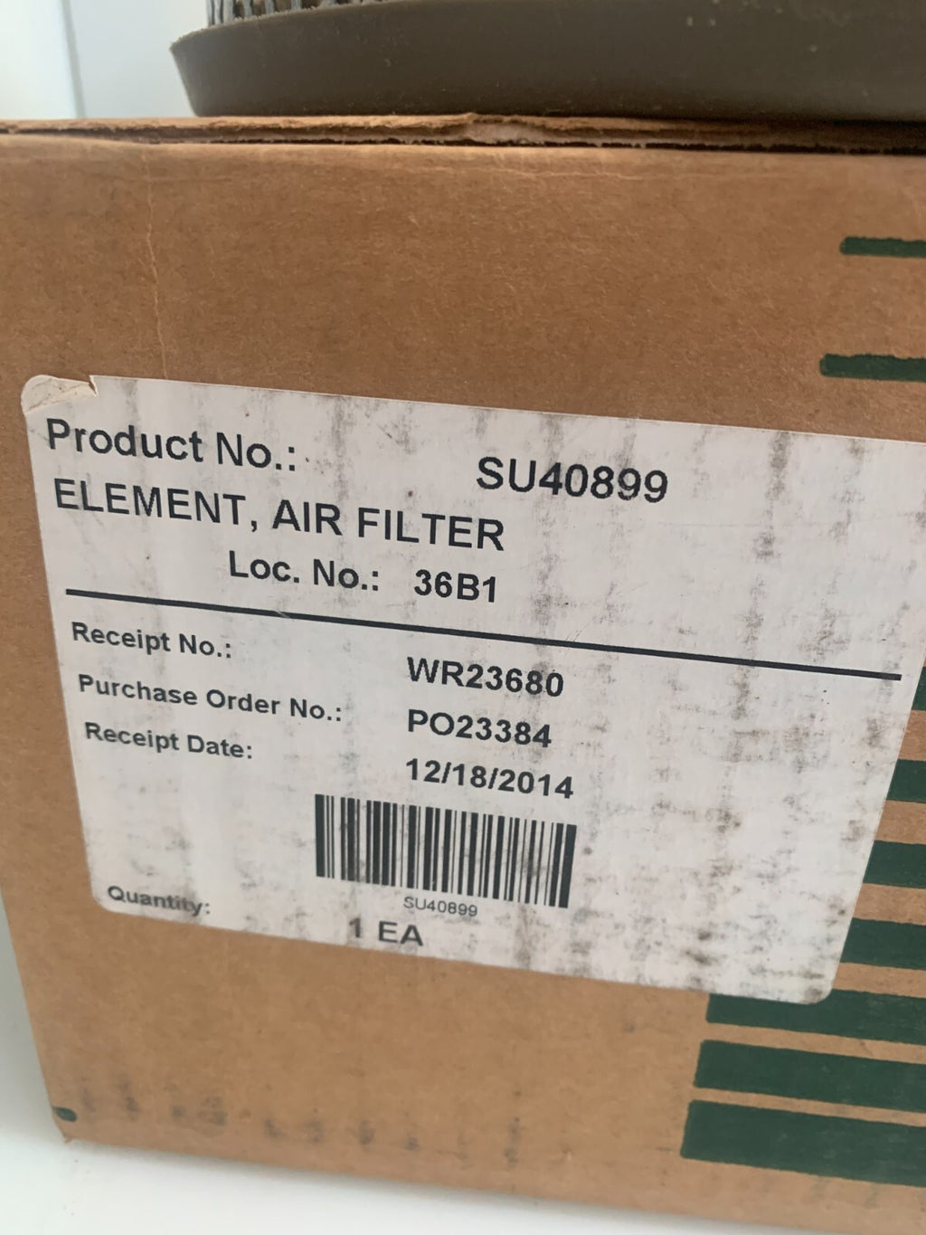 SULLAIR AIR INTAKE FILTER ELEMENT 40889