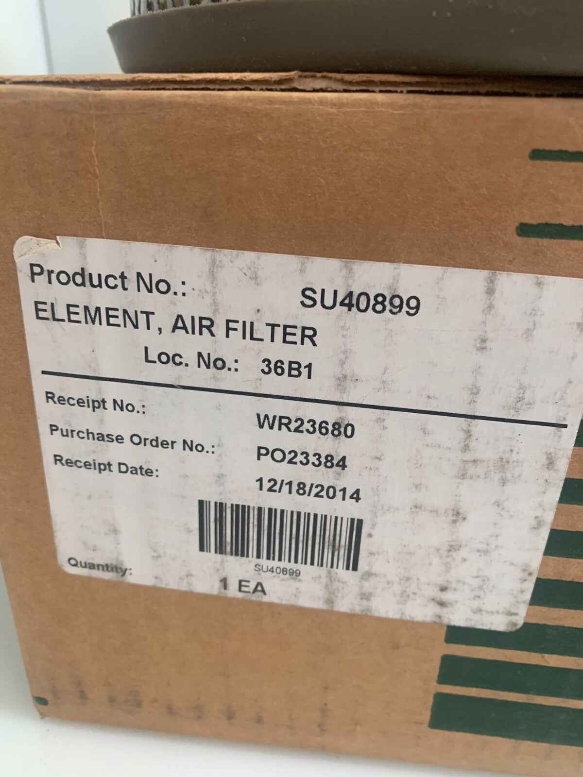 SULLAIR AIR INTAKE FILTER ELEMENT 40889
