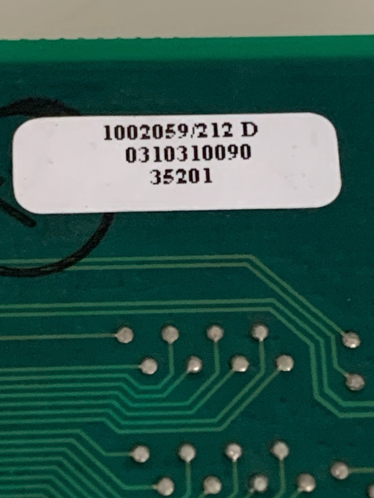 RAYMOND OEM VFC ASSY CARD 1002059-212