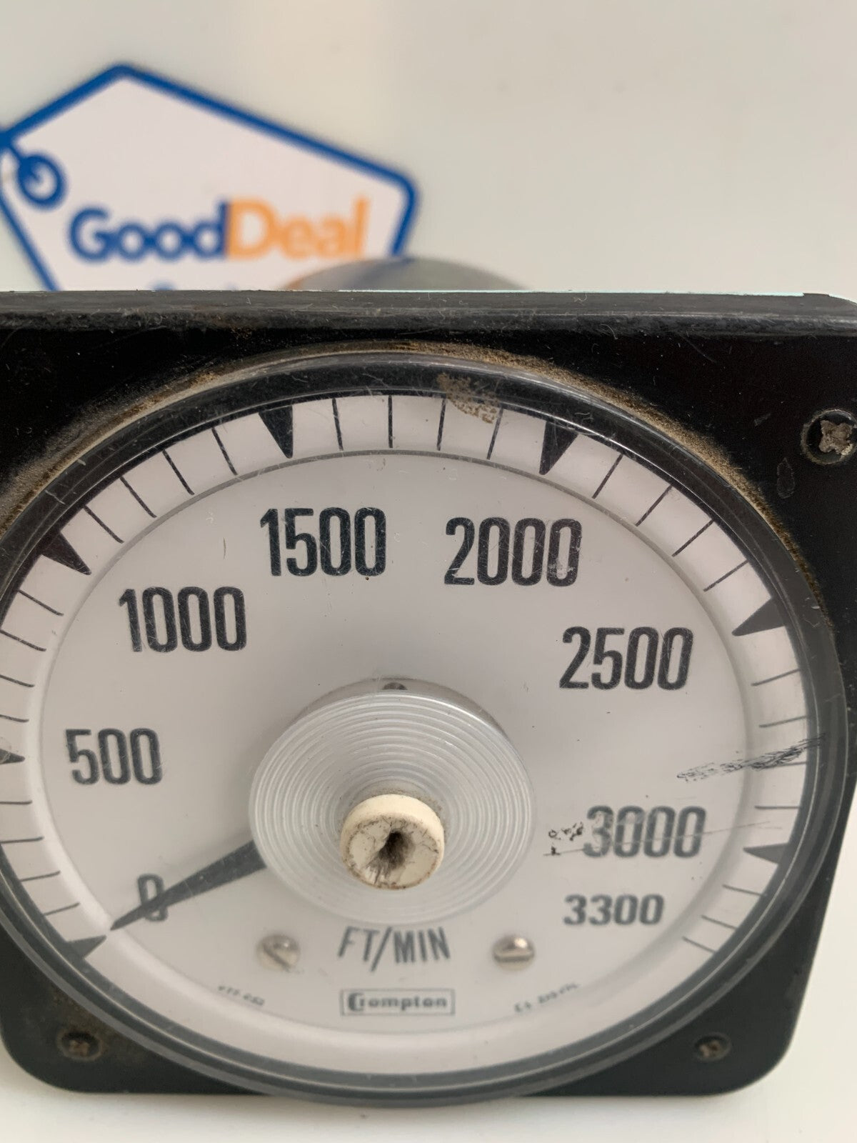 ASCO / CROMPTON   Panel Meter  0-3300  077-0521