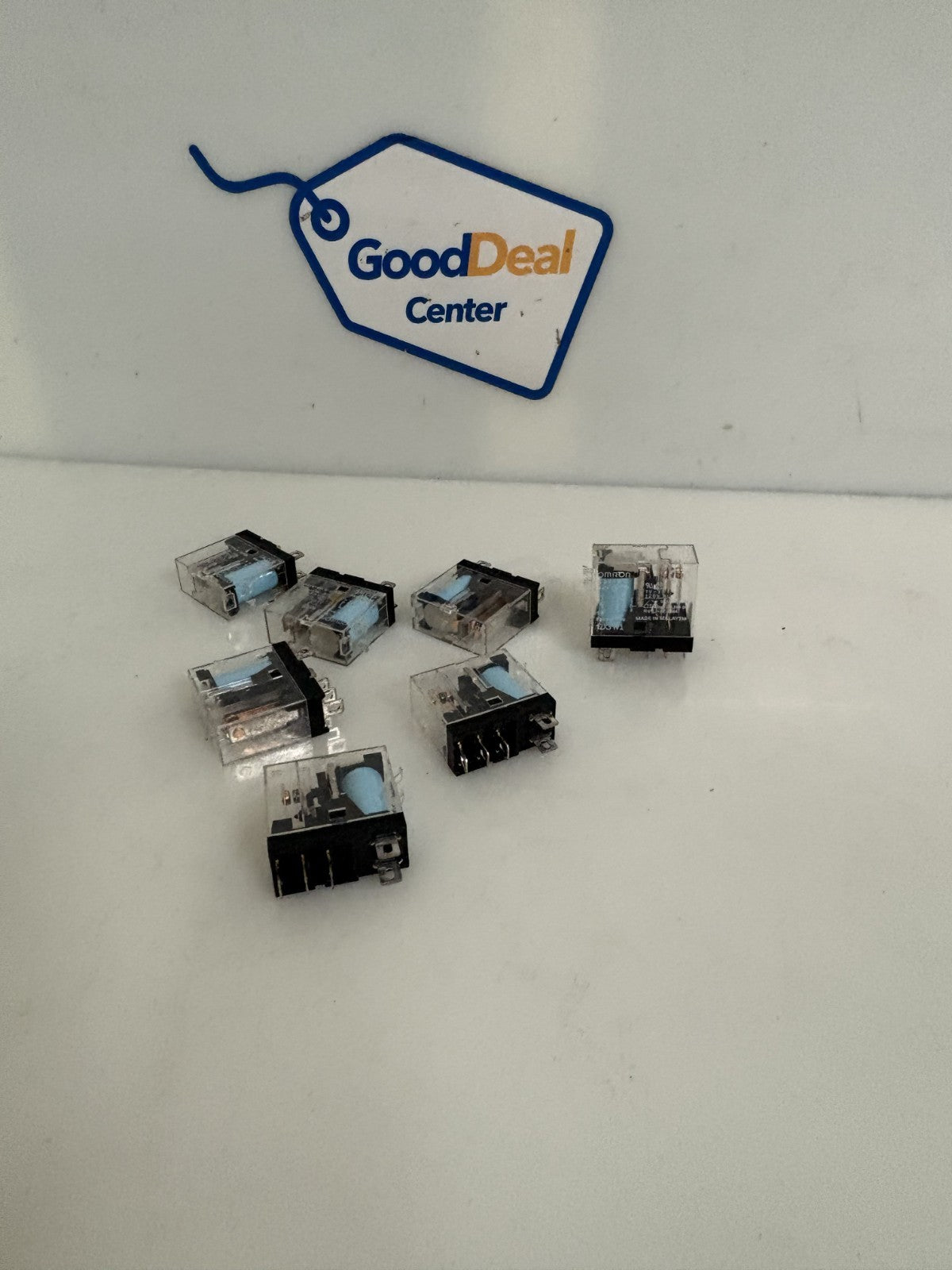 LOT OF 7 OMRON POWER RELAY G2R-1-S 12X3W1