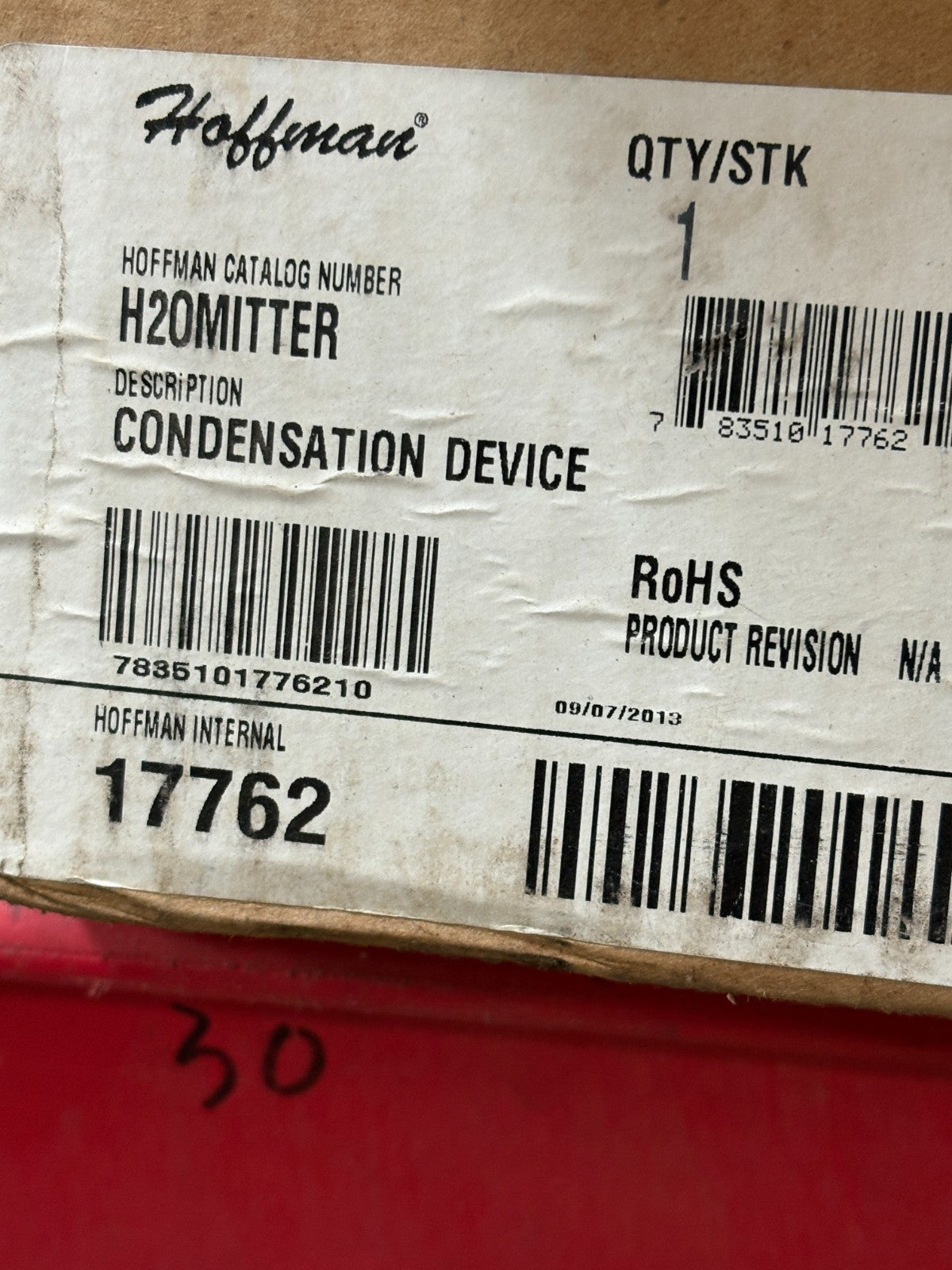 HOFFMAN NVENT THERMOELECTRIC DEHUMIDIFIER #H20MITTER
