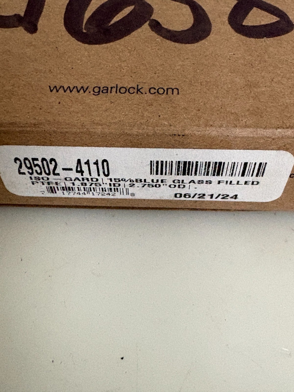 GARLOCK KLOZURE BEARING ISOLATOR 29502-4110