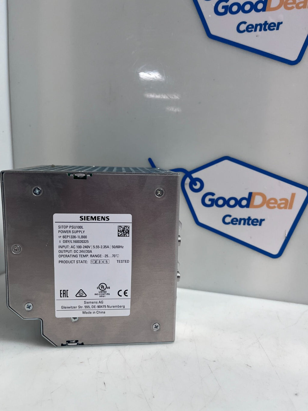 SIEMENS / PSU100L  6EP1334-1LB00 Power Supply  (LIKE NEW)1