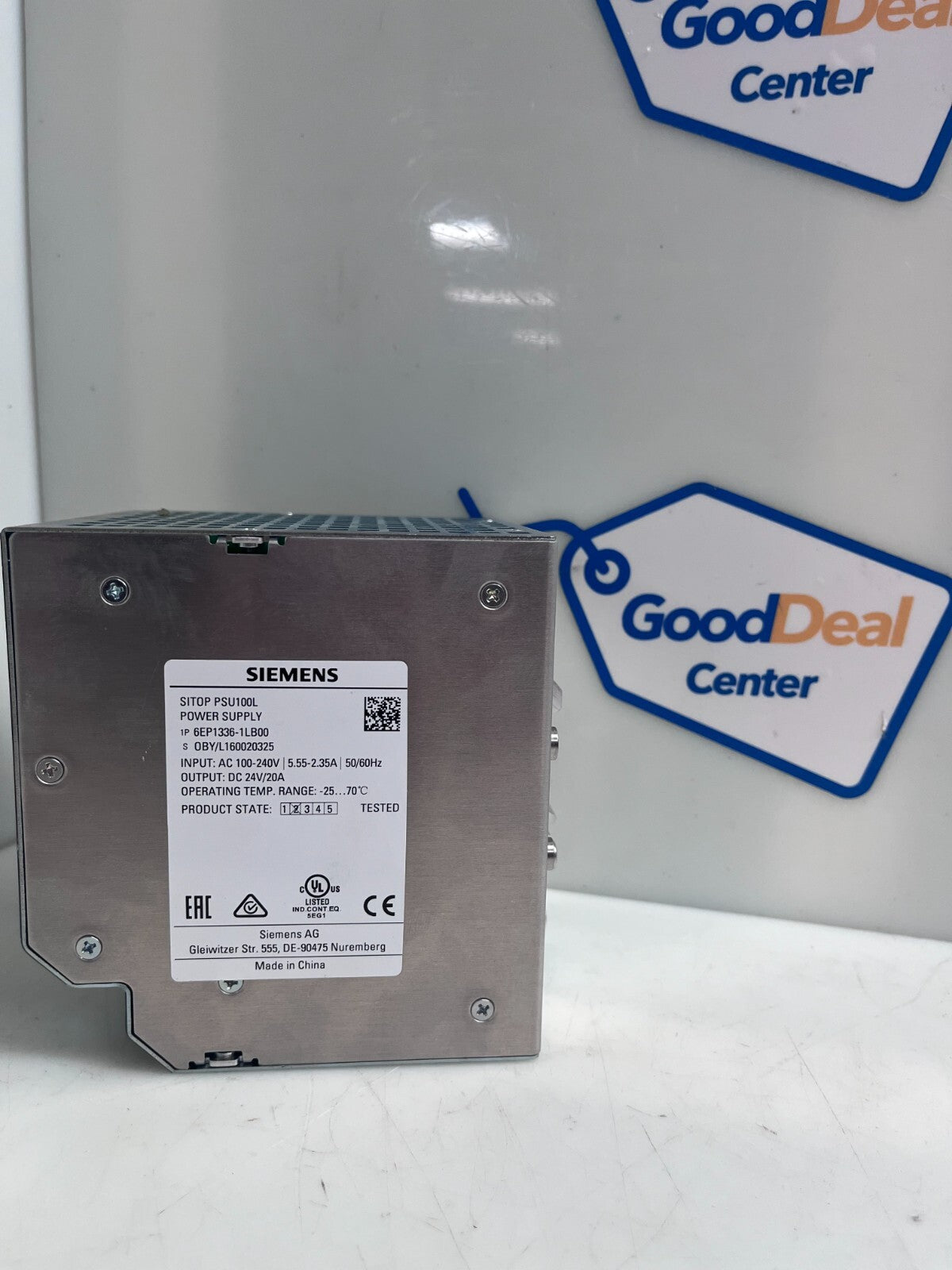 SIEMENS / PSU100L  6EP1334-1LB00 Power Supply  (LIKE NEW)1