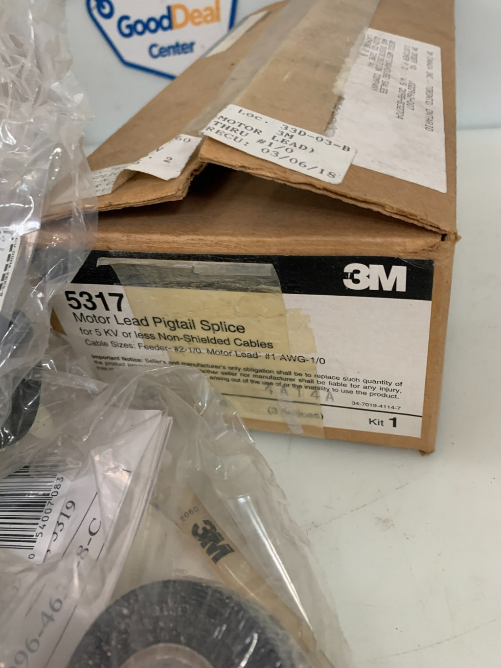 LOT OF 2  3M MOTOR LEAD PIGTAIL SPLICE #53171