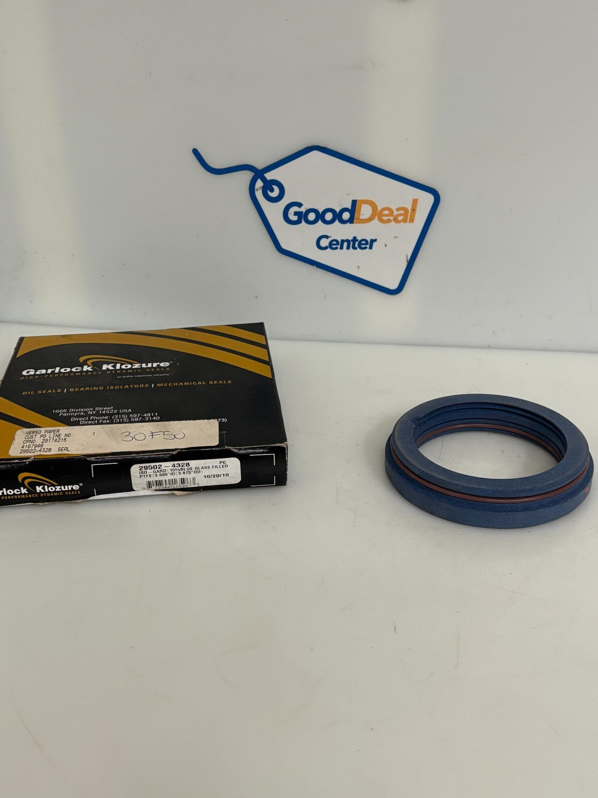 GARLOCK KLOZURE BEARING ISOLATOR SEAL 29502-4328