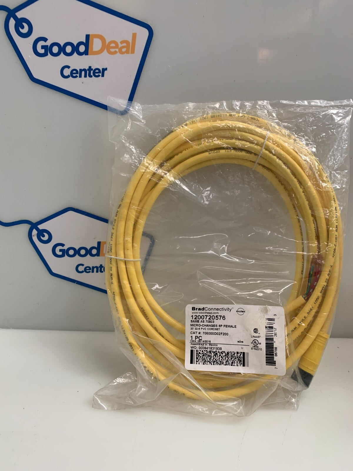MOLEX / BradConnectivity  1200720576  PVC Cordset