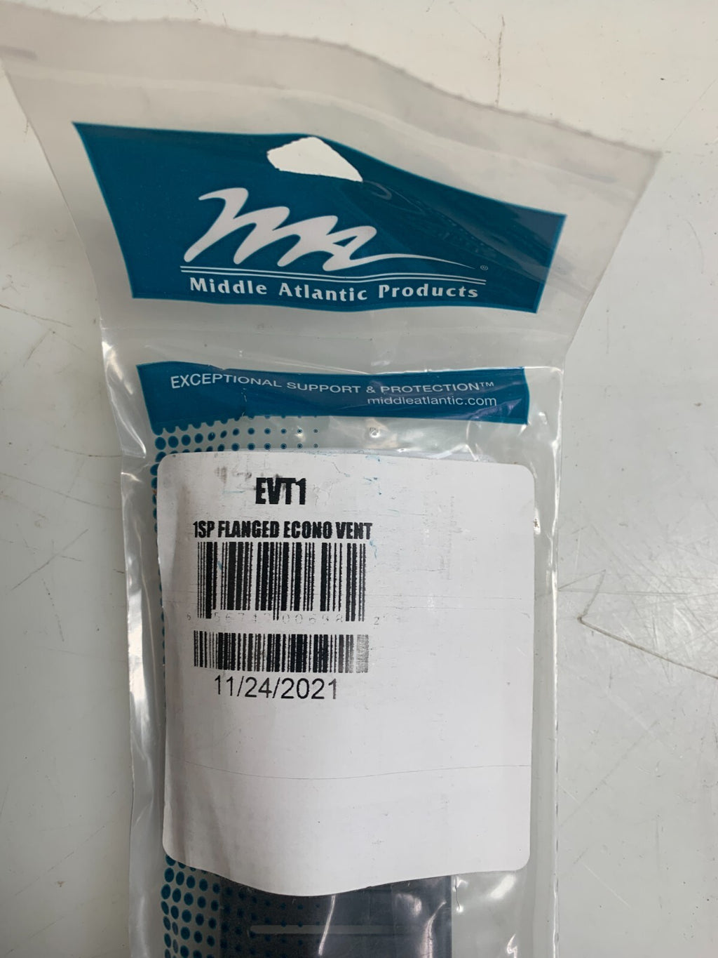 Lot of 13 Middle Atlantic EVT-1 1SP Flanged Econo Vent Panel