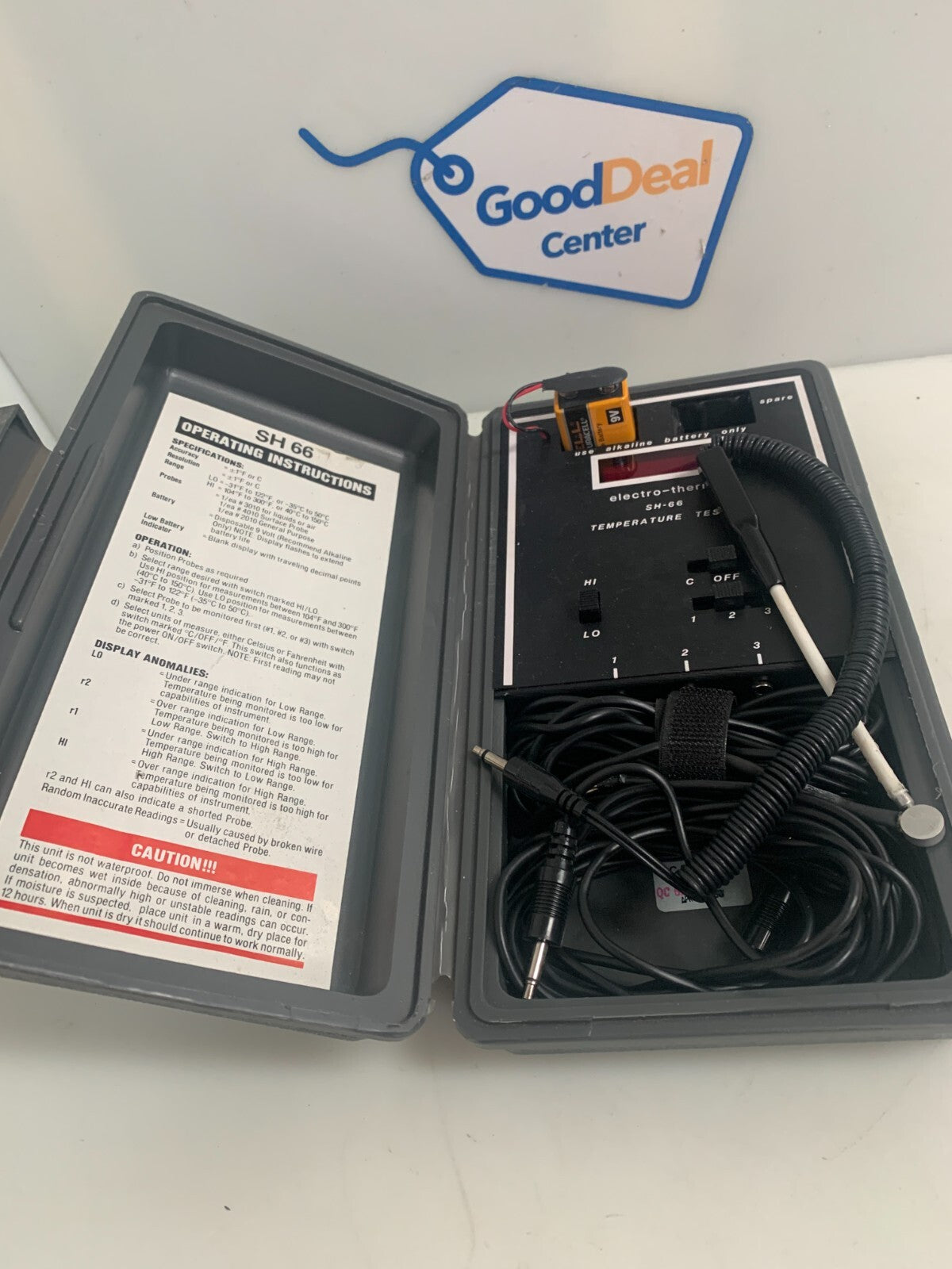 Electro-Therm SH-66 Digital Thermometer