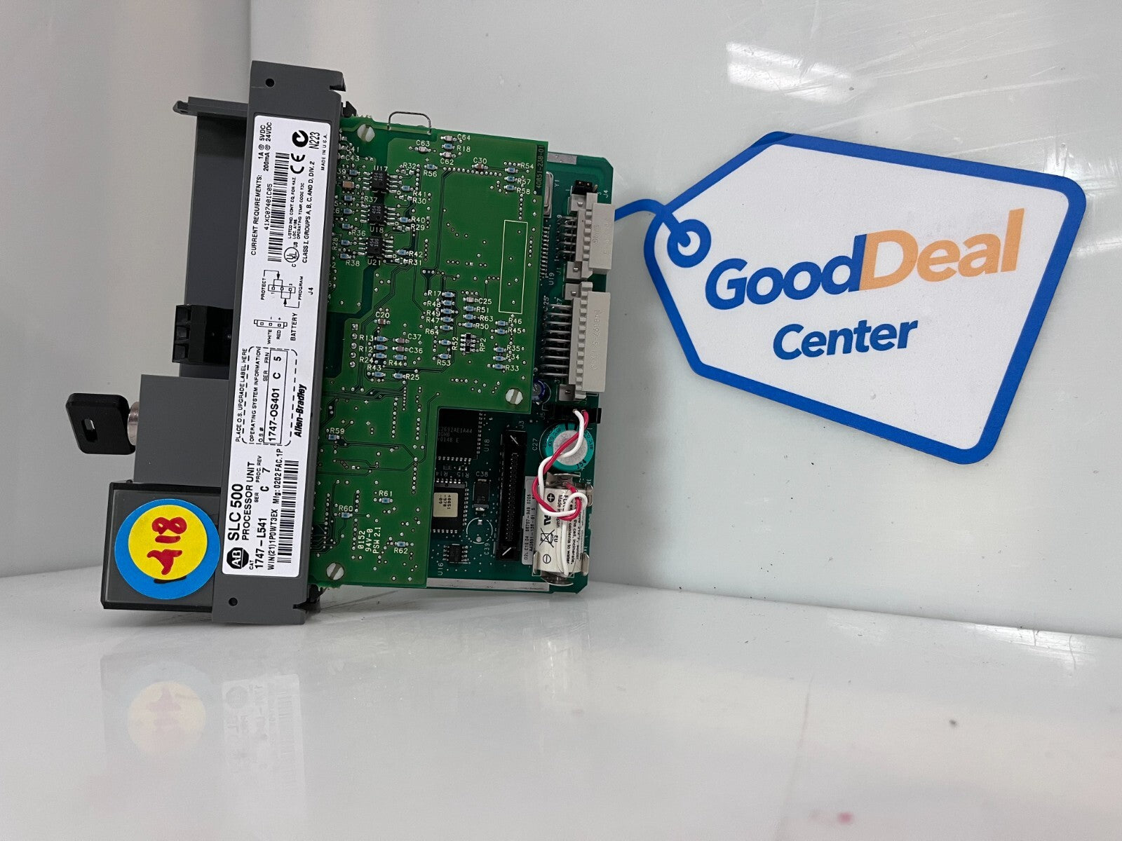 Allen-Bradley 1747-L541 Ser C Rev 7 SLC 500 PROCESSOR UNIT MODULE4