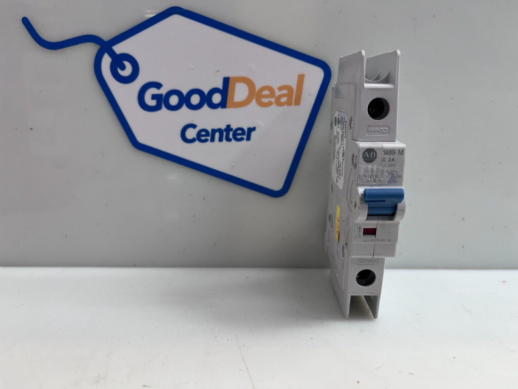 Lot of 3 ALLEN BRADLEY 1489-M1C020 SER D  1 pole Circuit Breaker