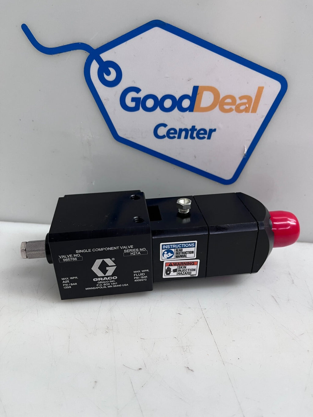 GRACO 965786 Ultra-Lite Aluminum Machine Mount Valve H21A