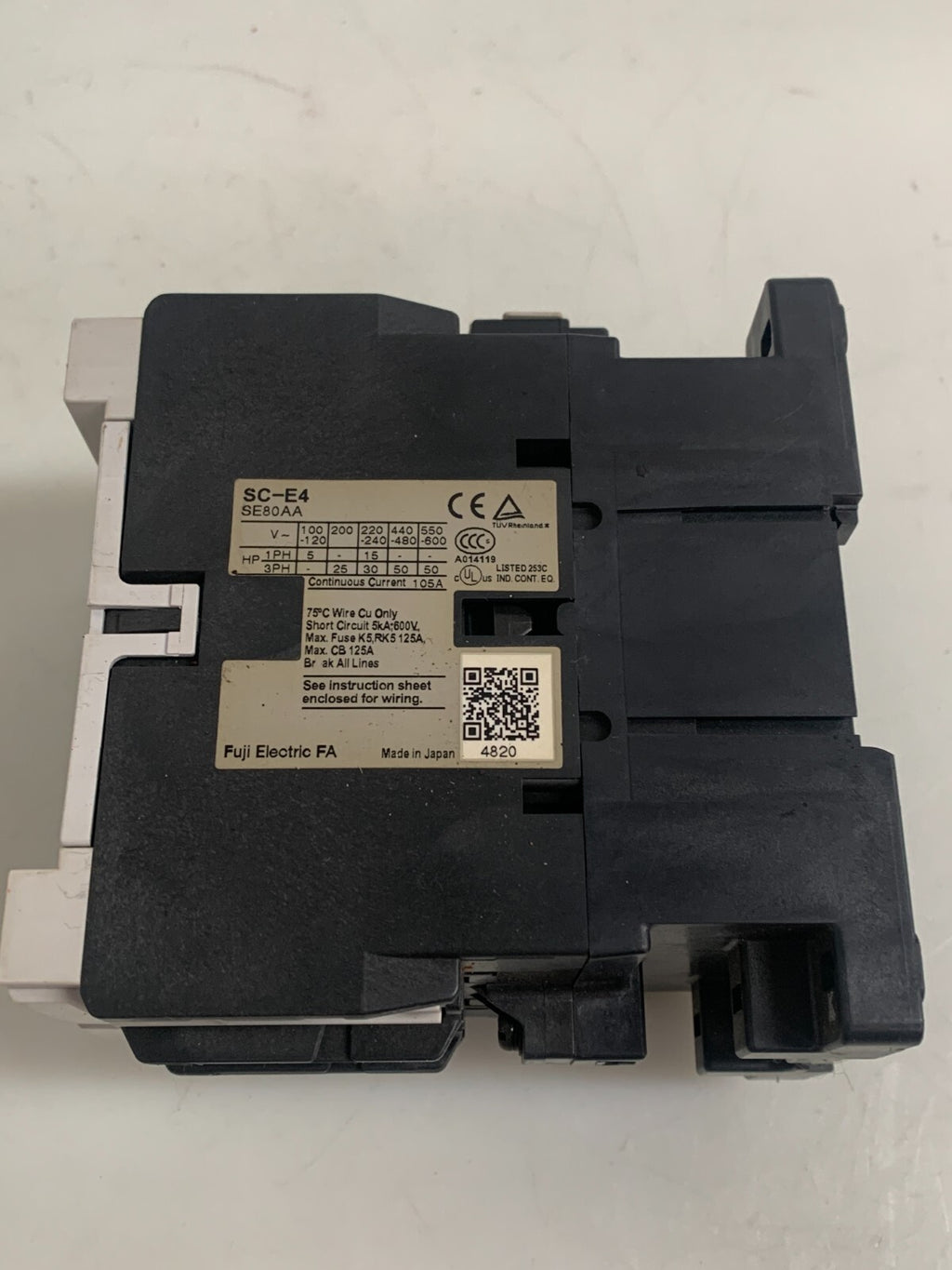 FUJI SC-E4 CONTACTOR 80 AMP2