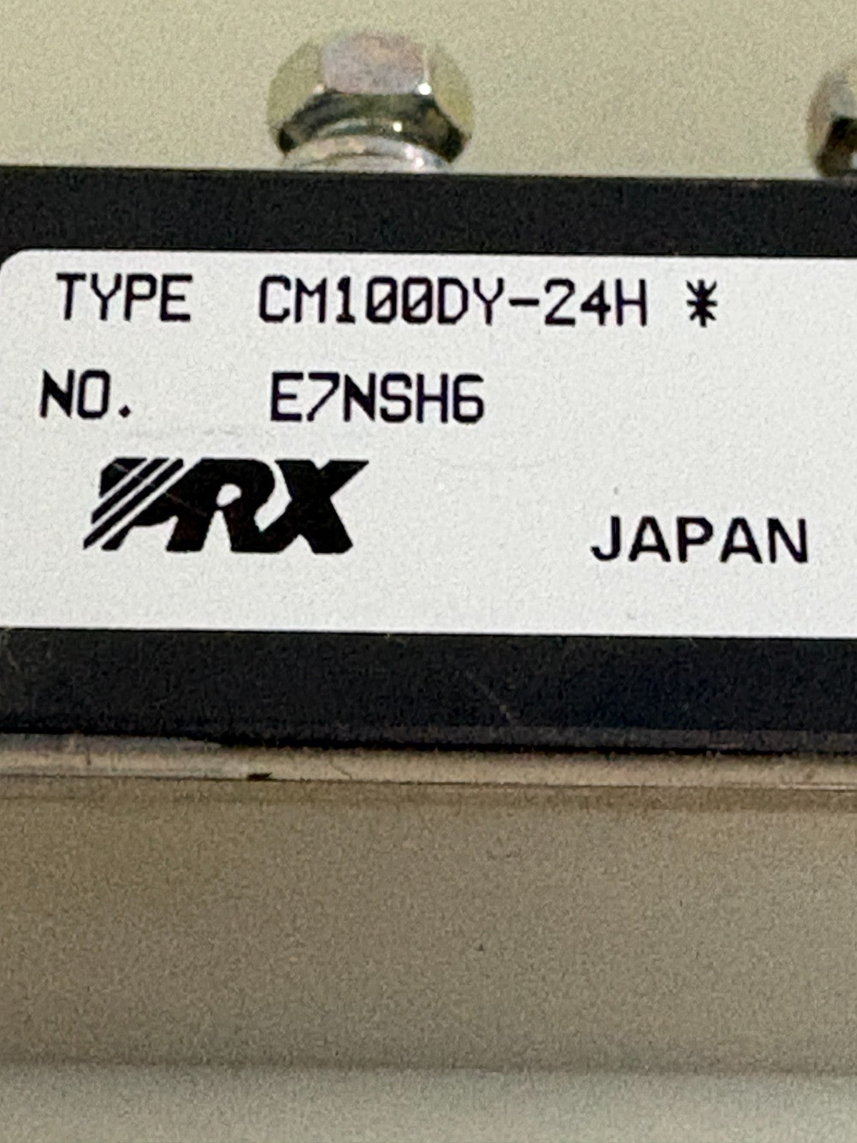 PRX TRANSISTOR CM100DY-24 H
