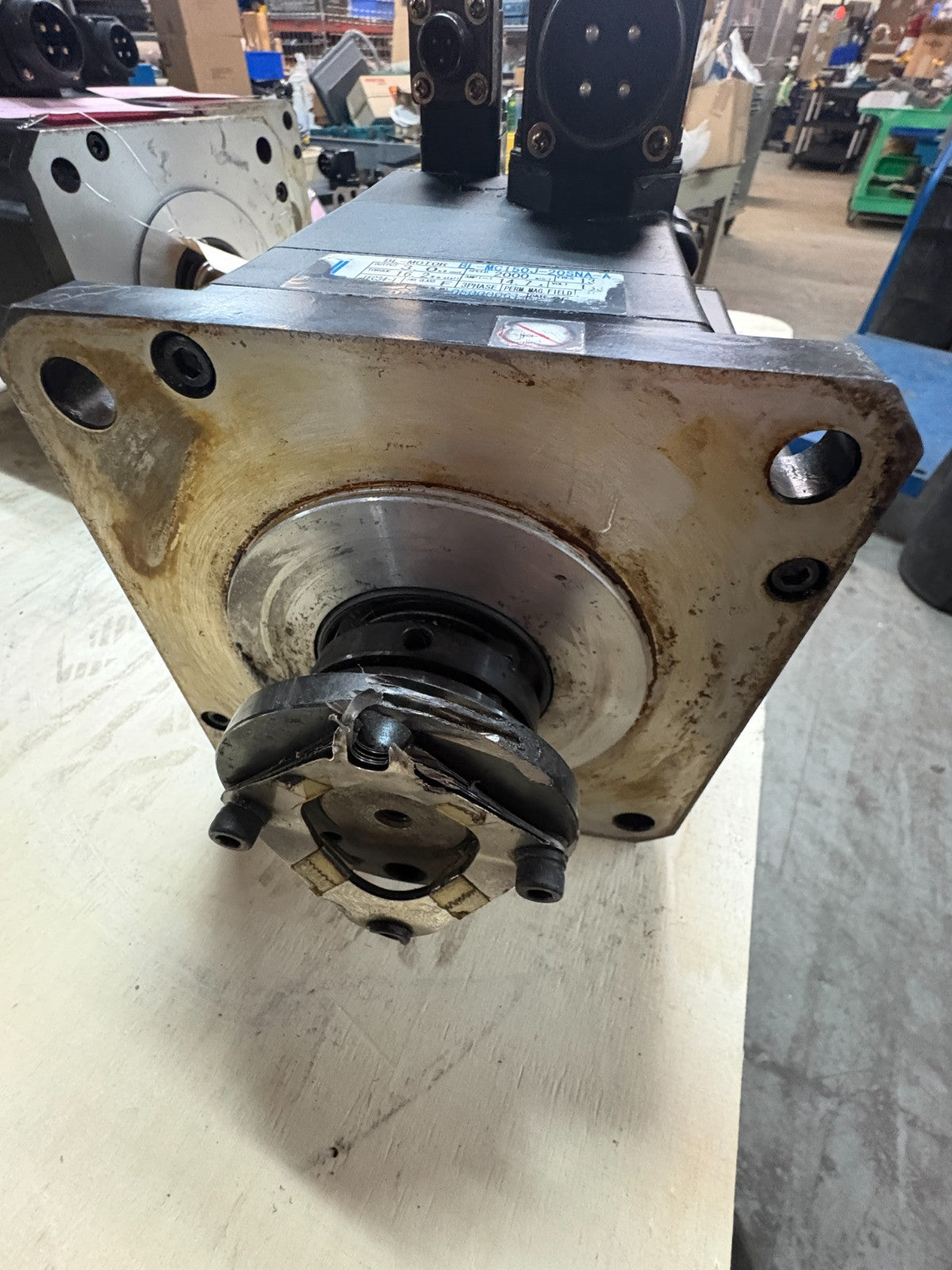 OKUMA SERVO MOTOR BL-MOTOR BL-MC150J-20SNA-A