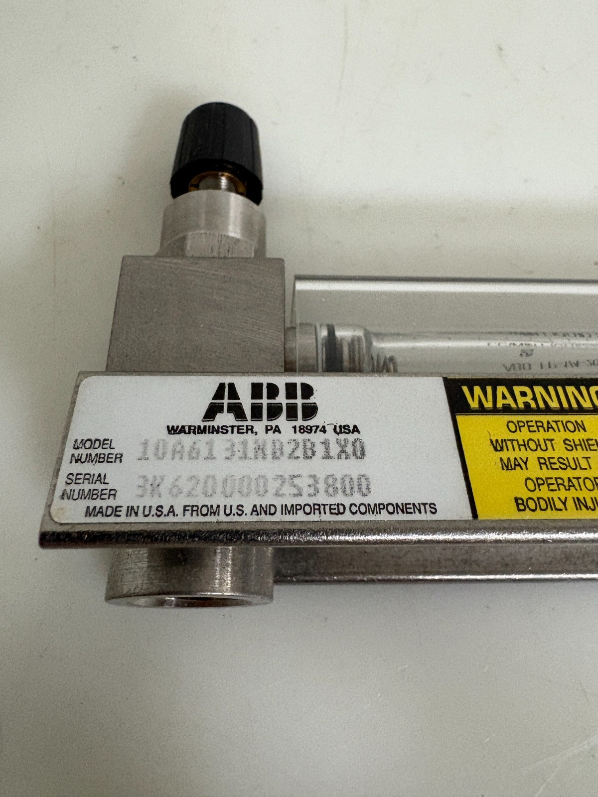 ABB FLOW METER 10A6131NB2B1X00AAEXBEA10C13
