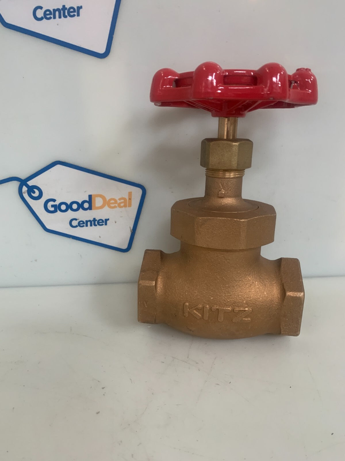 KITZ #9 BRASS 1 1/2" GLOBE VALVE #AK15OD0