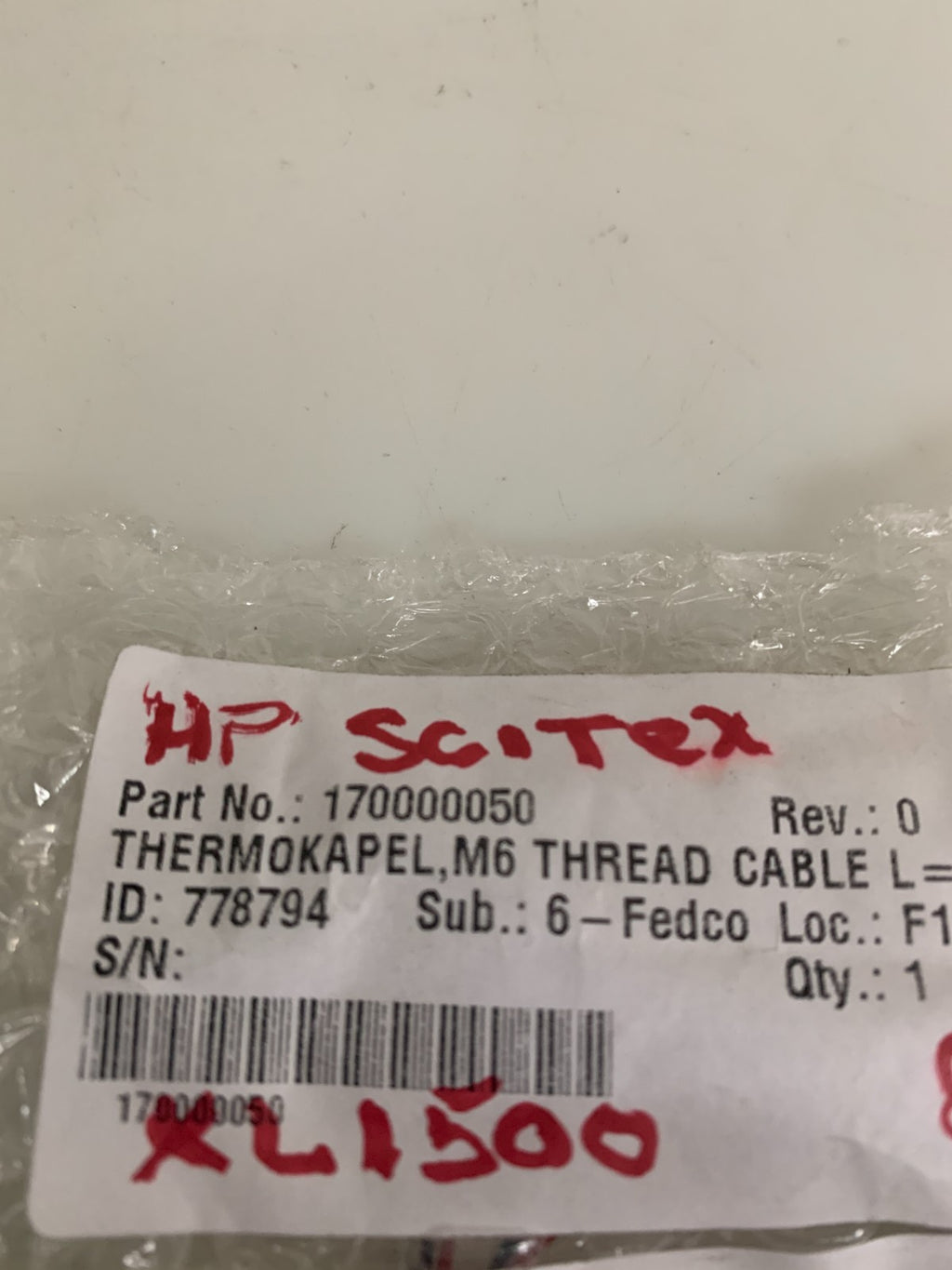 HP SCITEX THERMO CABLE M6 #170000050