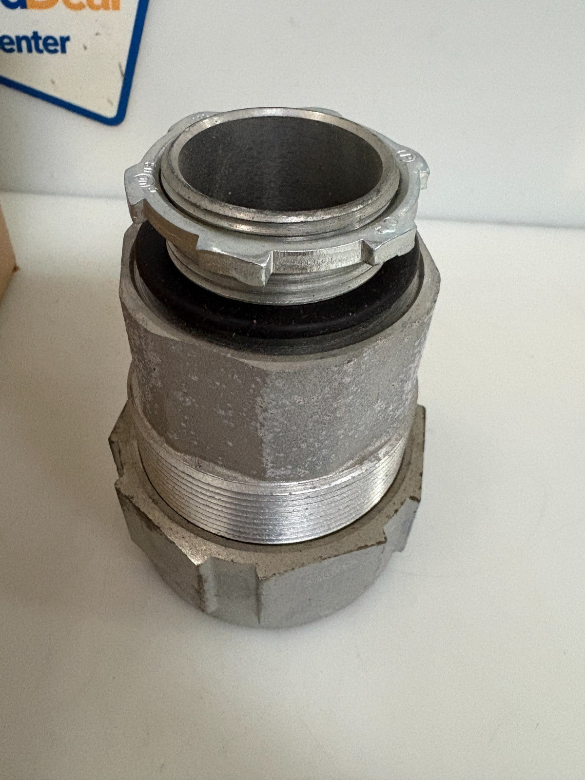 LOT OF 4 COOPER CROUSE HINDS 1 1/4 JACKETED ARMOURED CABLE FITTING TECK125-10S1