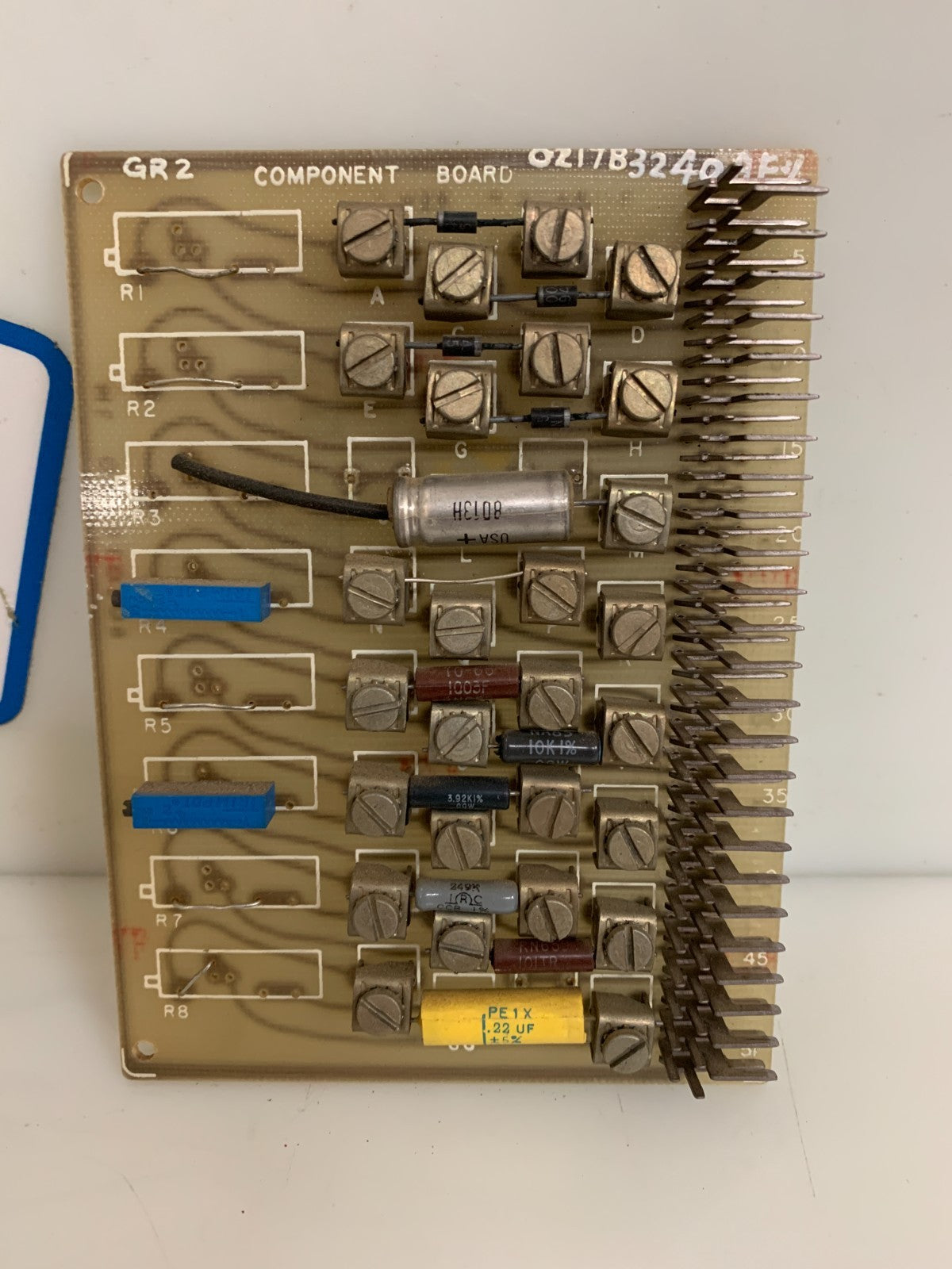 GENERAL ELECTRIC COMPONENT BOARD 0217B 3240 AF 1 GR2