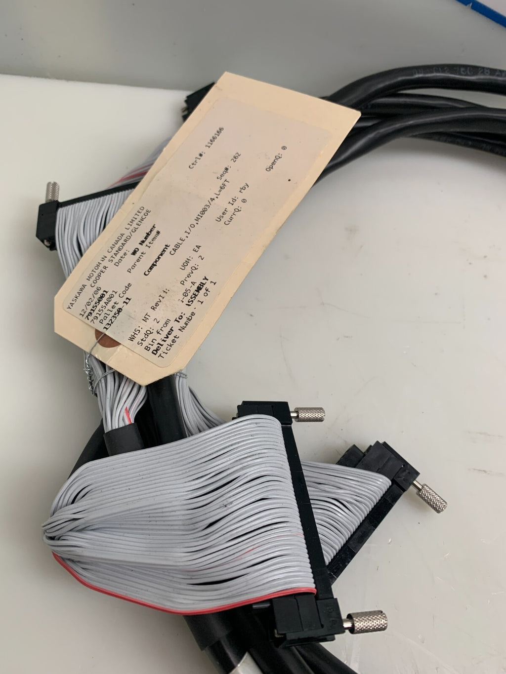 Yaskawa 132350-11 Robotic I/O Cable Assembly