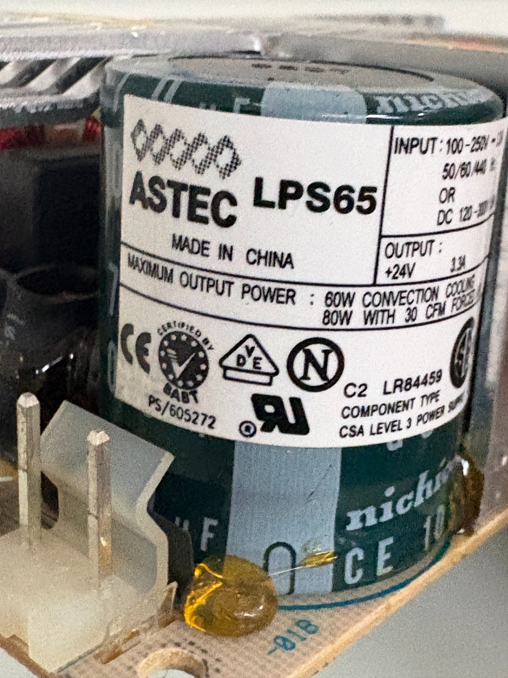 ASTEC-CELISTICA EMERSON POWER SUPPLY BOARD 042-61013001