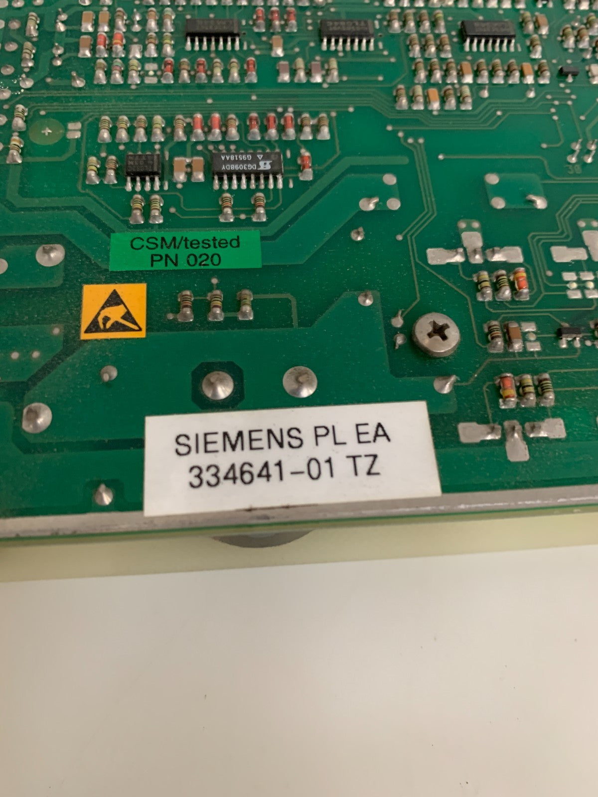 SIEMENS SERVO AMPLIFIER PL EA 334641-01 TZ