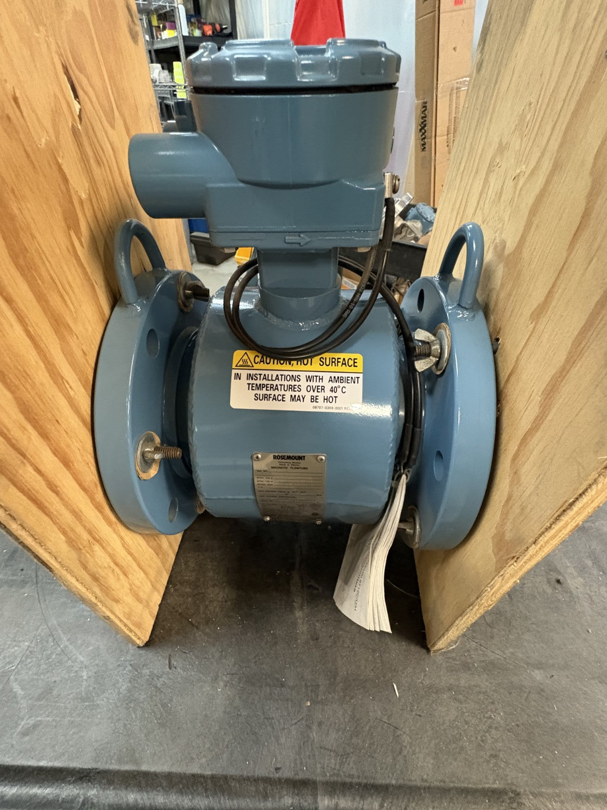 EMERSON FISHER ROSEMOUNT FLOW TUBE 8707KPA040S1W0NAL1D2Q4