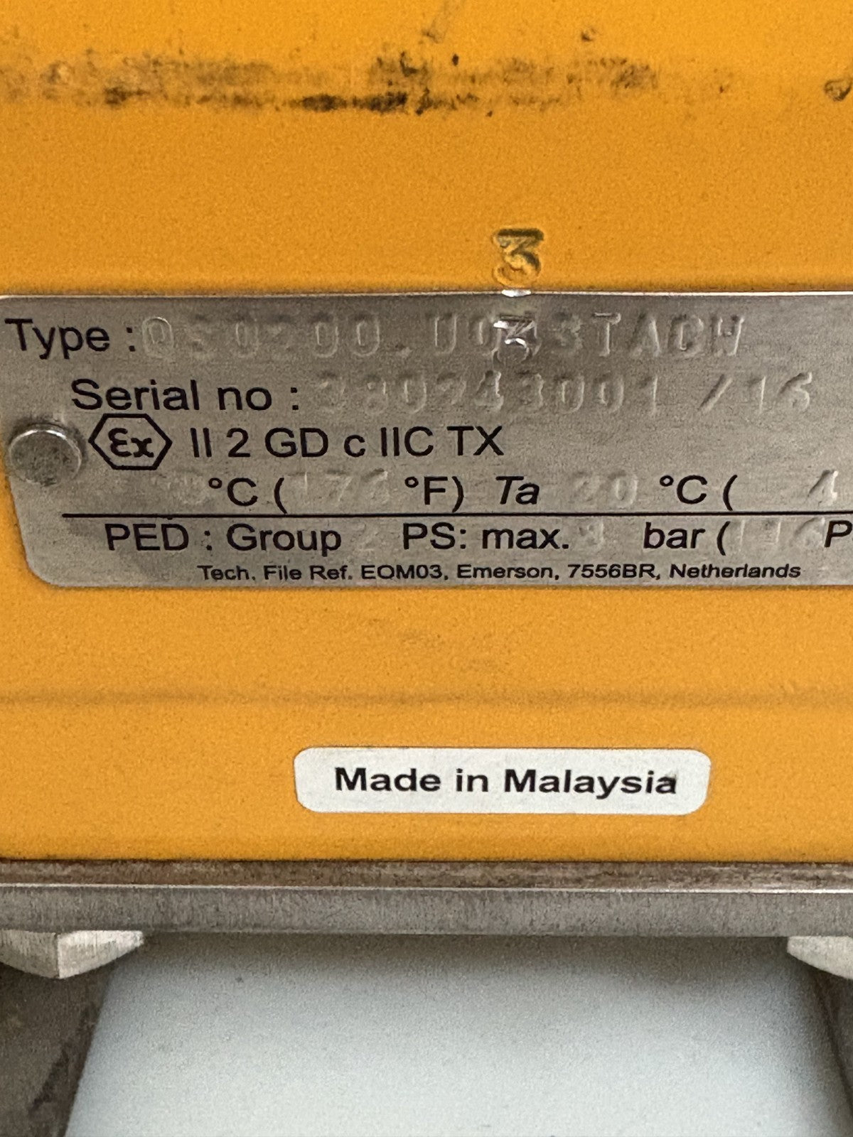 WATCHMAN VALVE POSITION TRANSMITTER FMYB-5120 W/QS0200.403 STACW PNEUMATIC3
