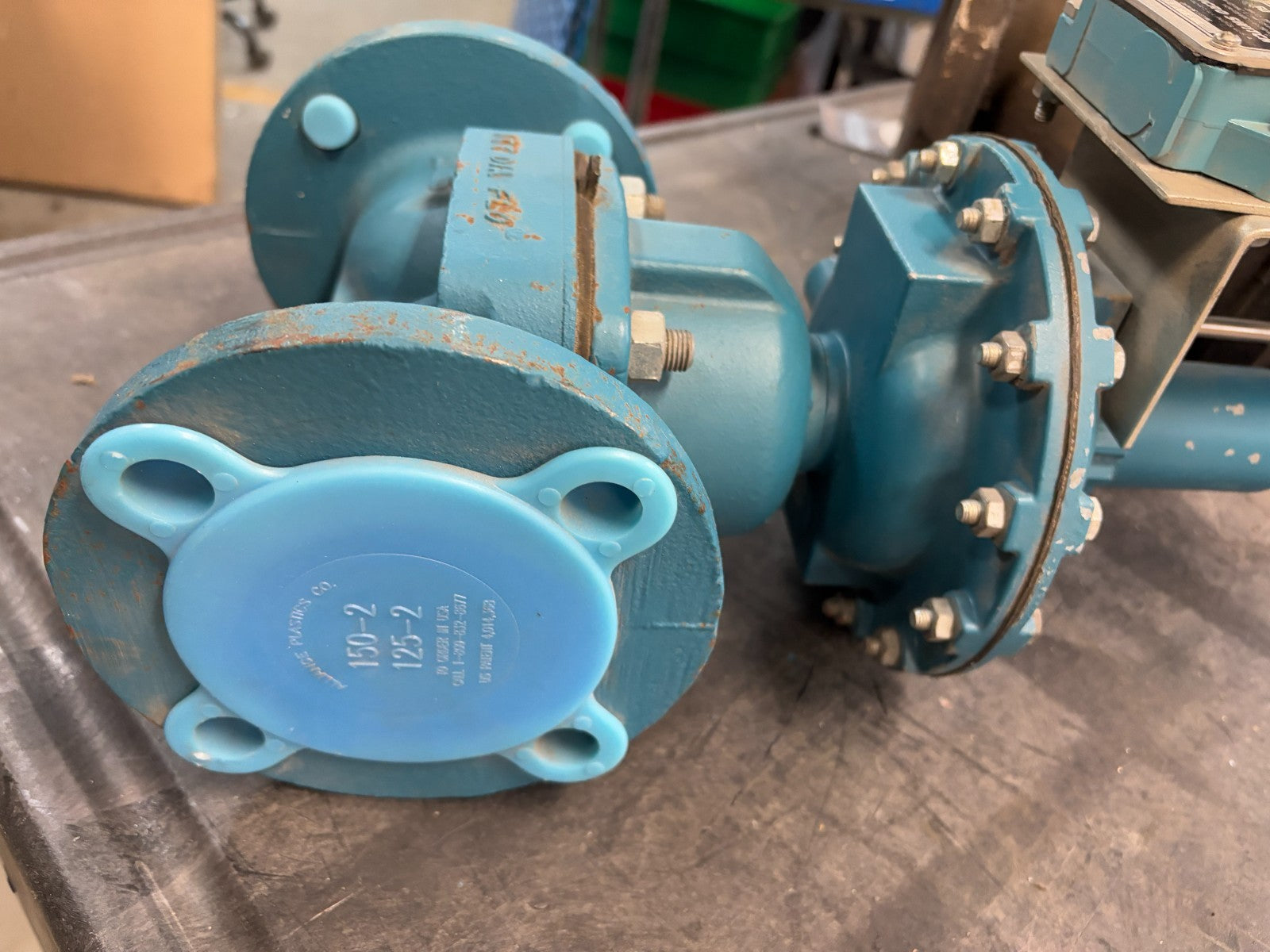 ITT PNEUMATIC DIAPHRAGM VALVE 2" 2536-M-34-3312-ATS-LS2 CWP 175 W/2 MICRO SWITCH