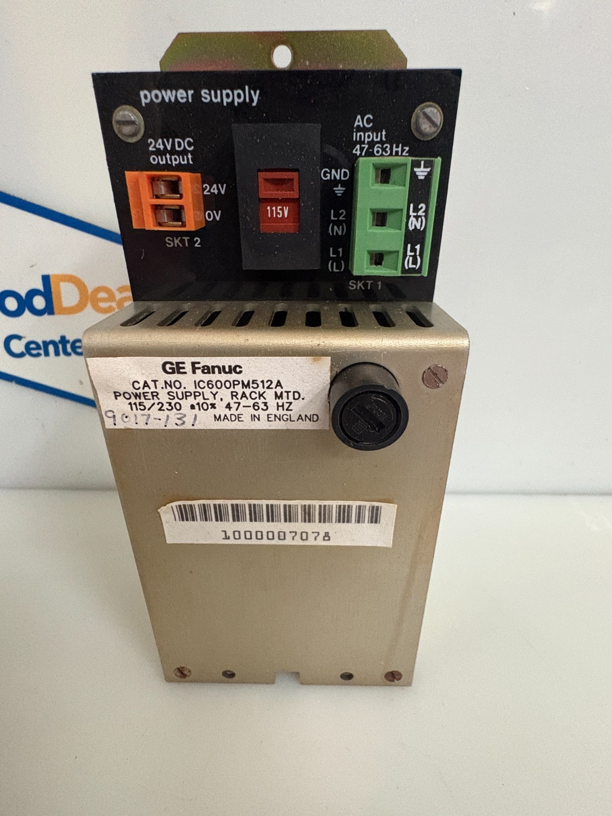 GE FANUC MULTI LOOP POWER SUPPLY IC600PM512A1