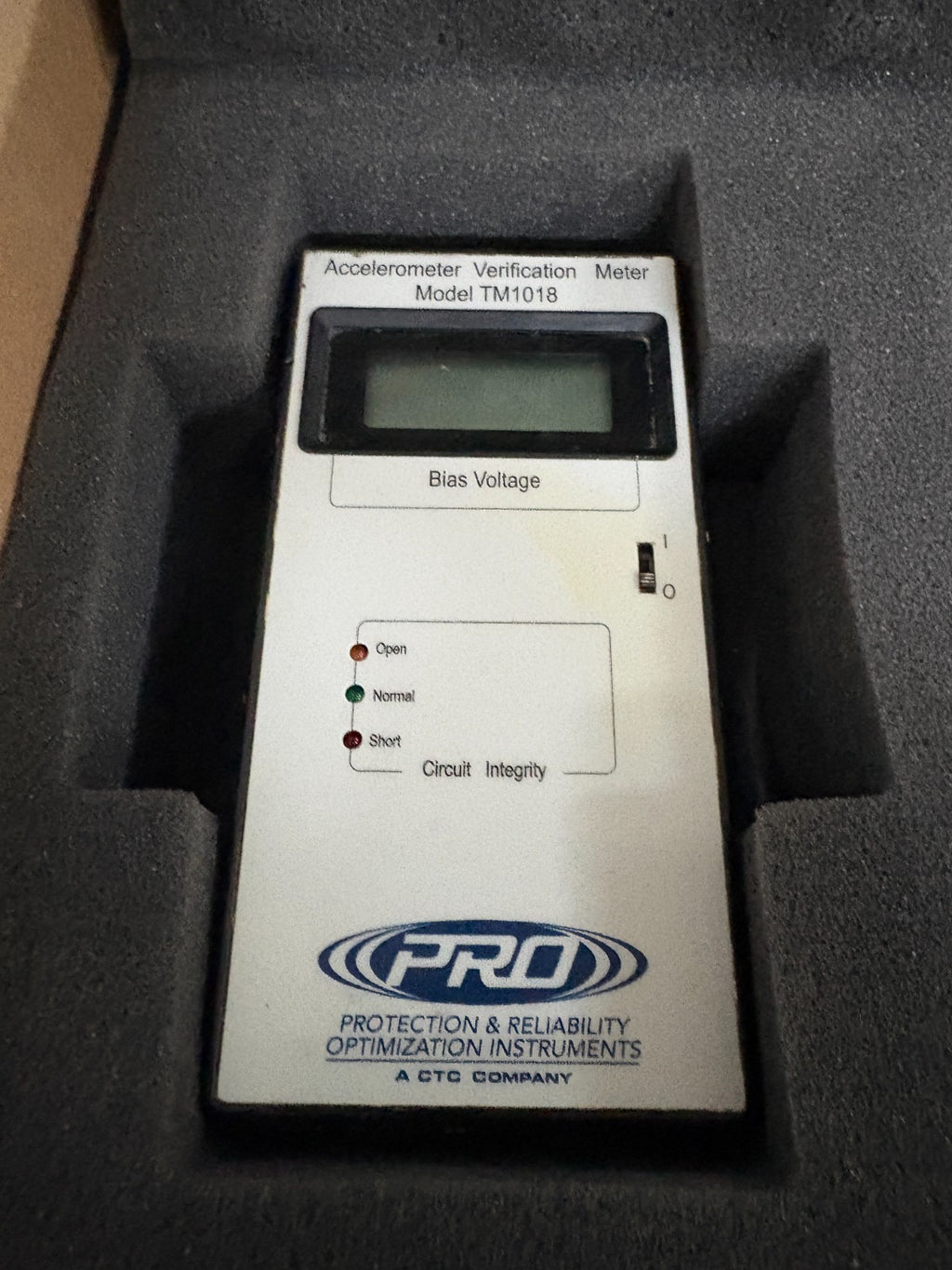 CTC PRO ACCELEROMETER VERIFICATION METER TM1018 1