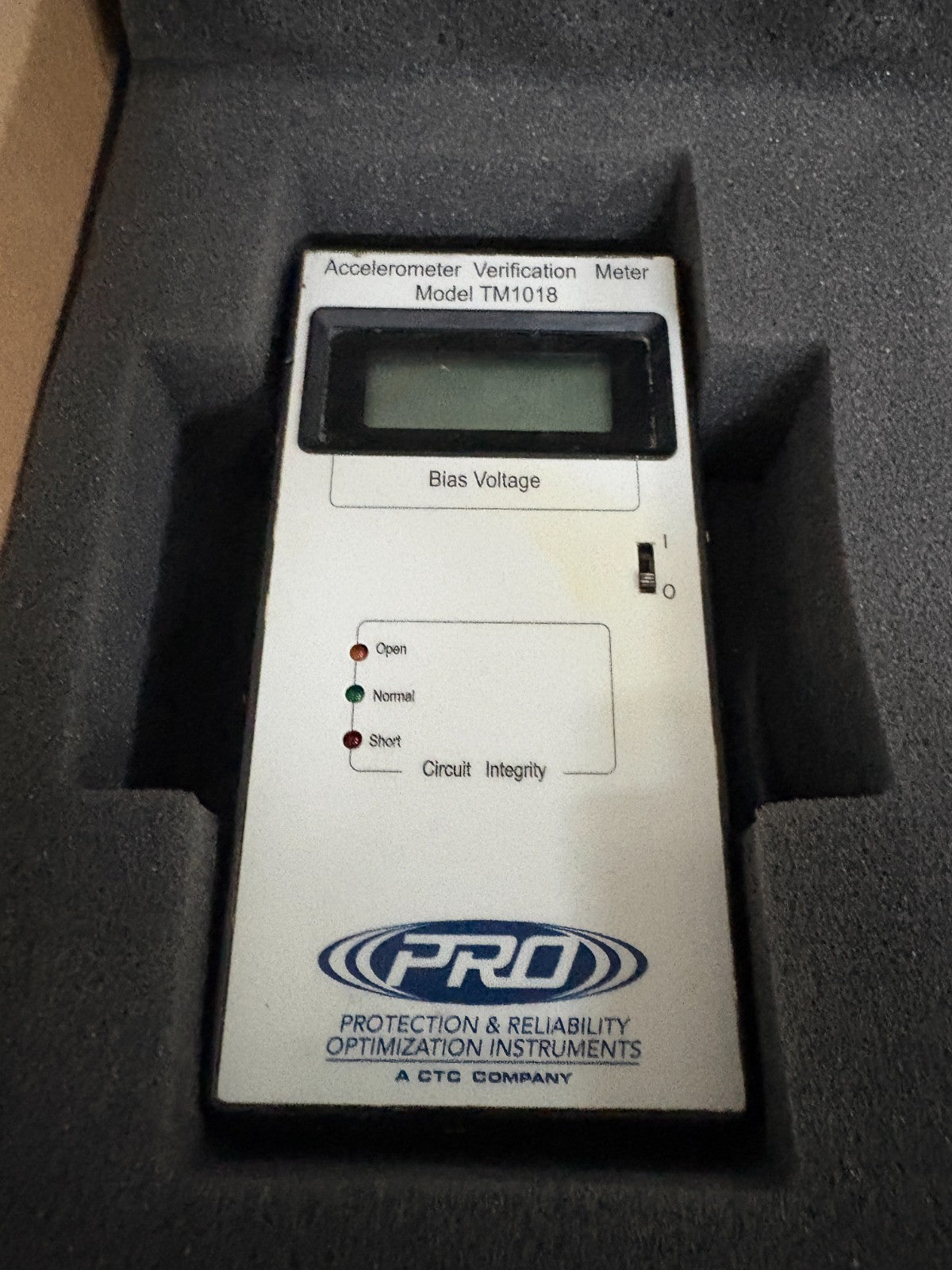 CTC PRO ACCELEROMETER VERIFICATION METER TM1018 1