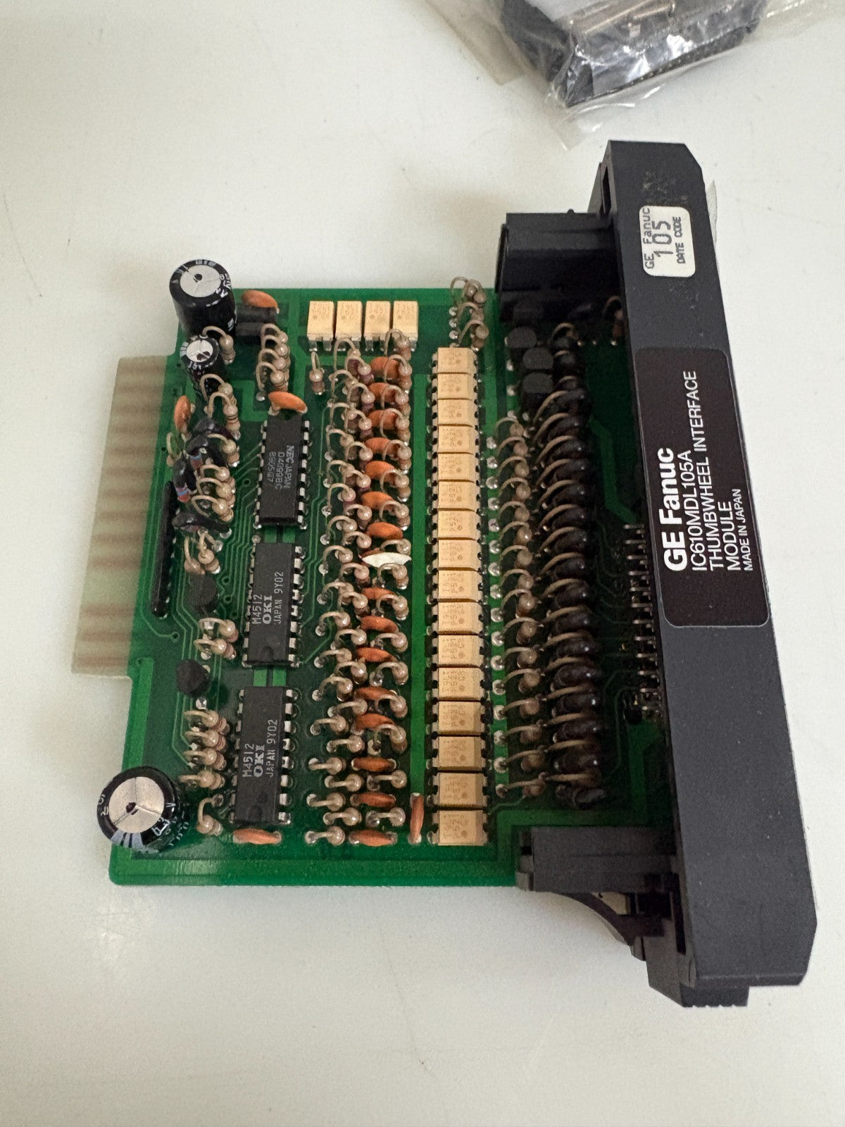GENERAL ELECTRIC THUMBWHEEL INFC MDL IC610MDL105 A