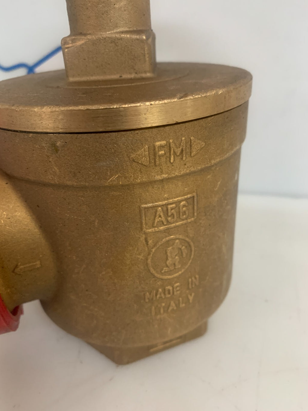 GIACOMINI BRASS FIRE PROTECTION ANGLE HOSE VALVE 2 1/2 #A56Y0141