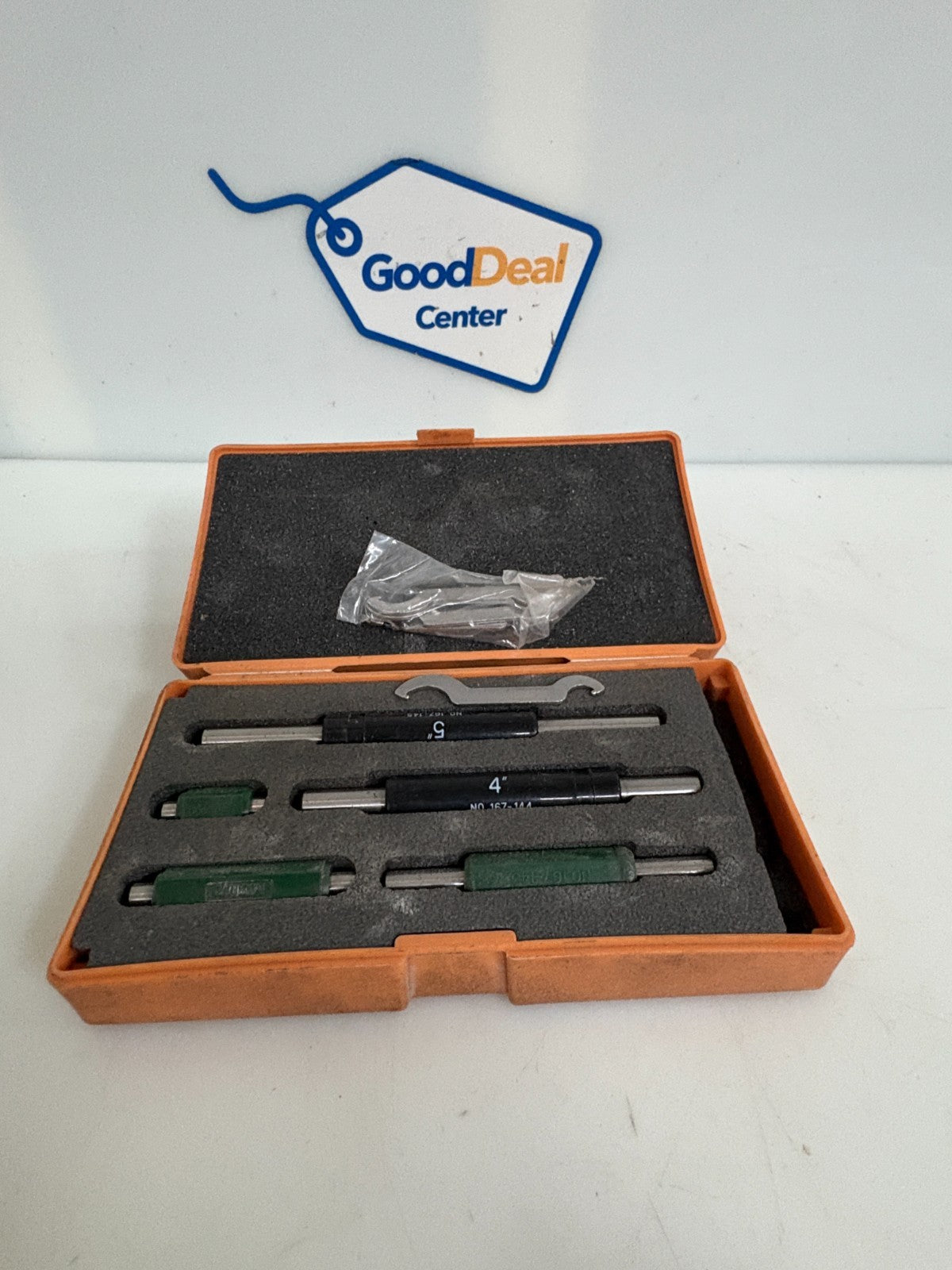 MITUTOYO MICROMETER 1" TO 5" SET 167-912