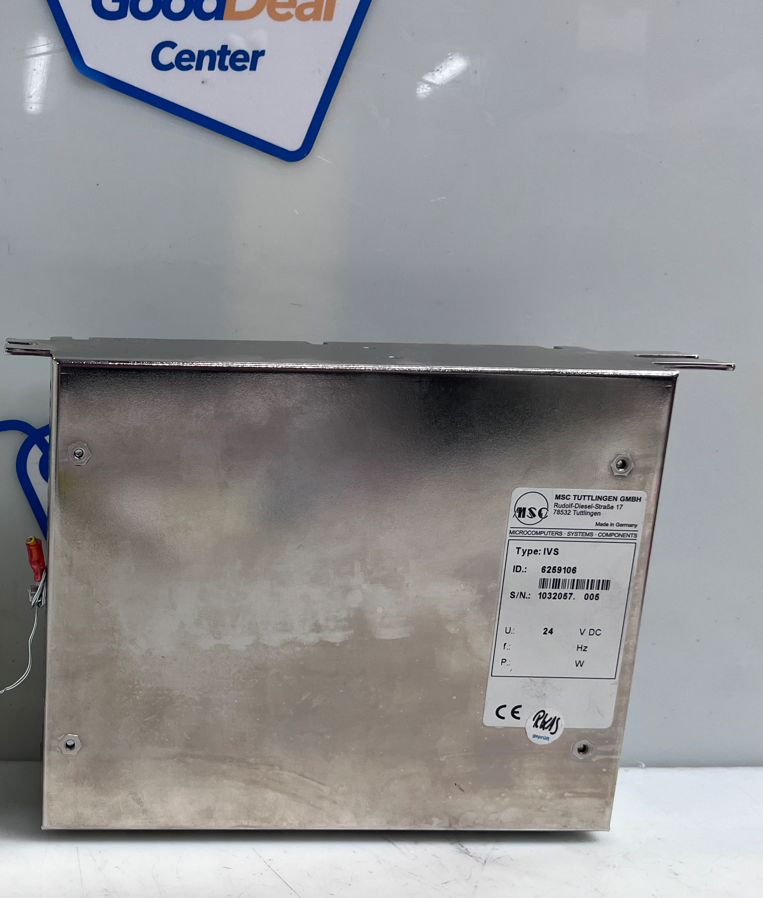 MSC TUTTLINGEN GMBH / IVS   Operator Interface  62591060
