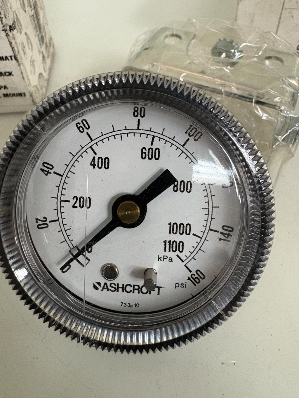 LOT OF 2 ASHCROFT PRESSURE GAUGE 1633 0-30PSI