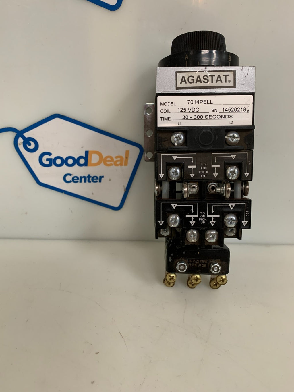 AGASTAT TIME DELAY RELAY 7014PELL 30-300 SECONDS