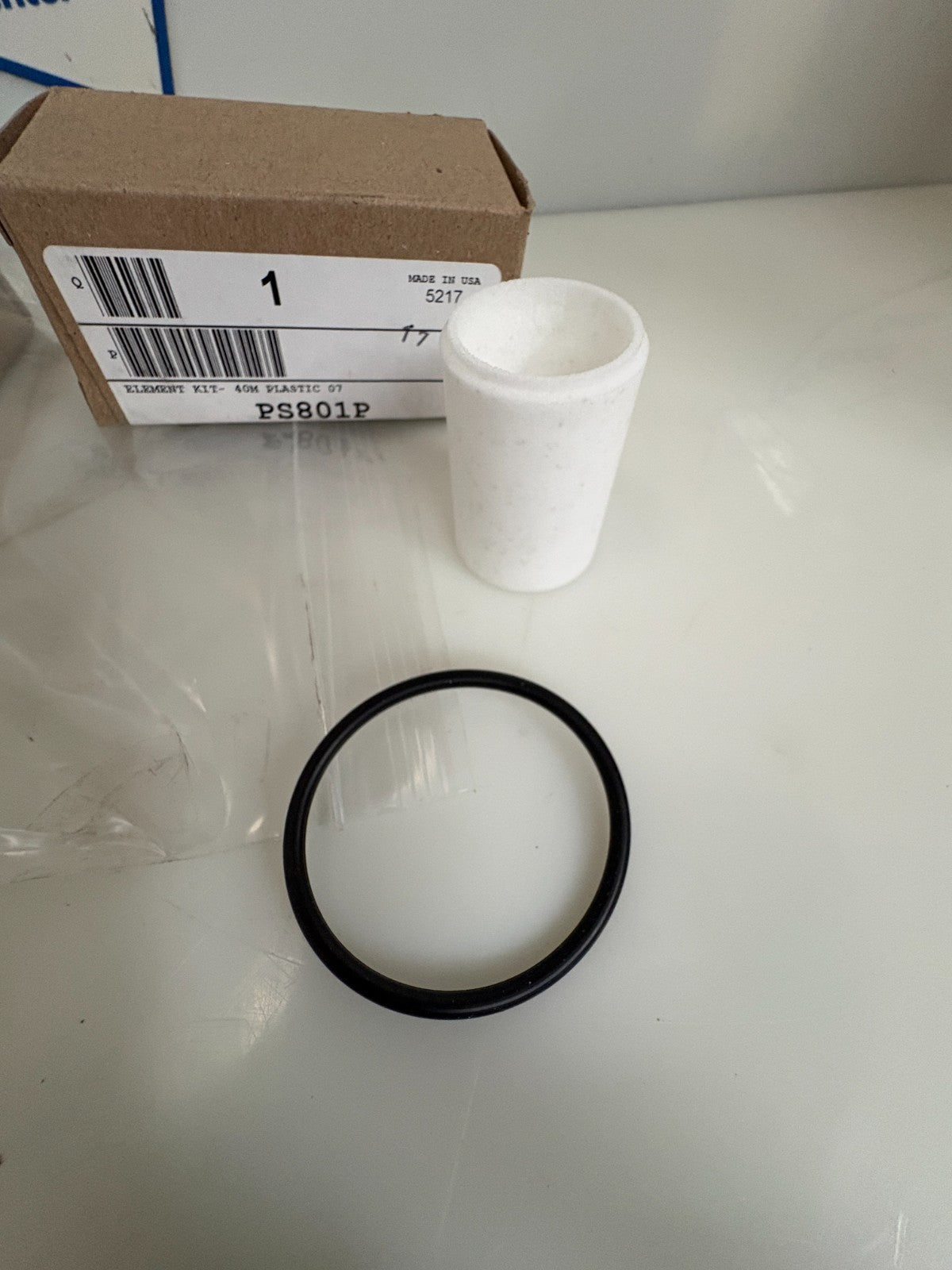 LOT OF 5 PARKER ELEMENT KIT 40M PLASTIC PS801P1