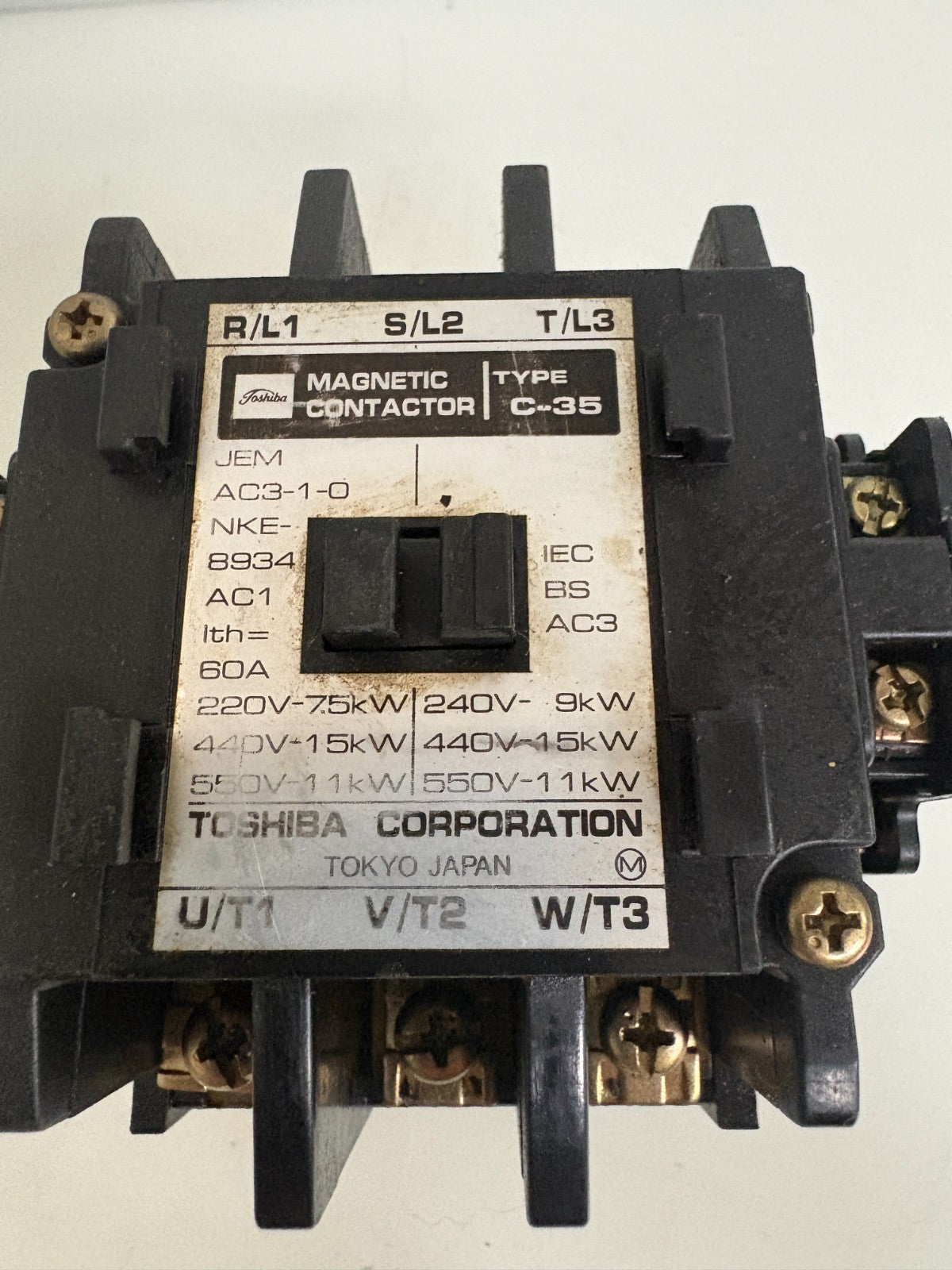 TOSHIBA MAGNETIC CONTACTOR C-351