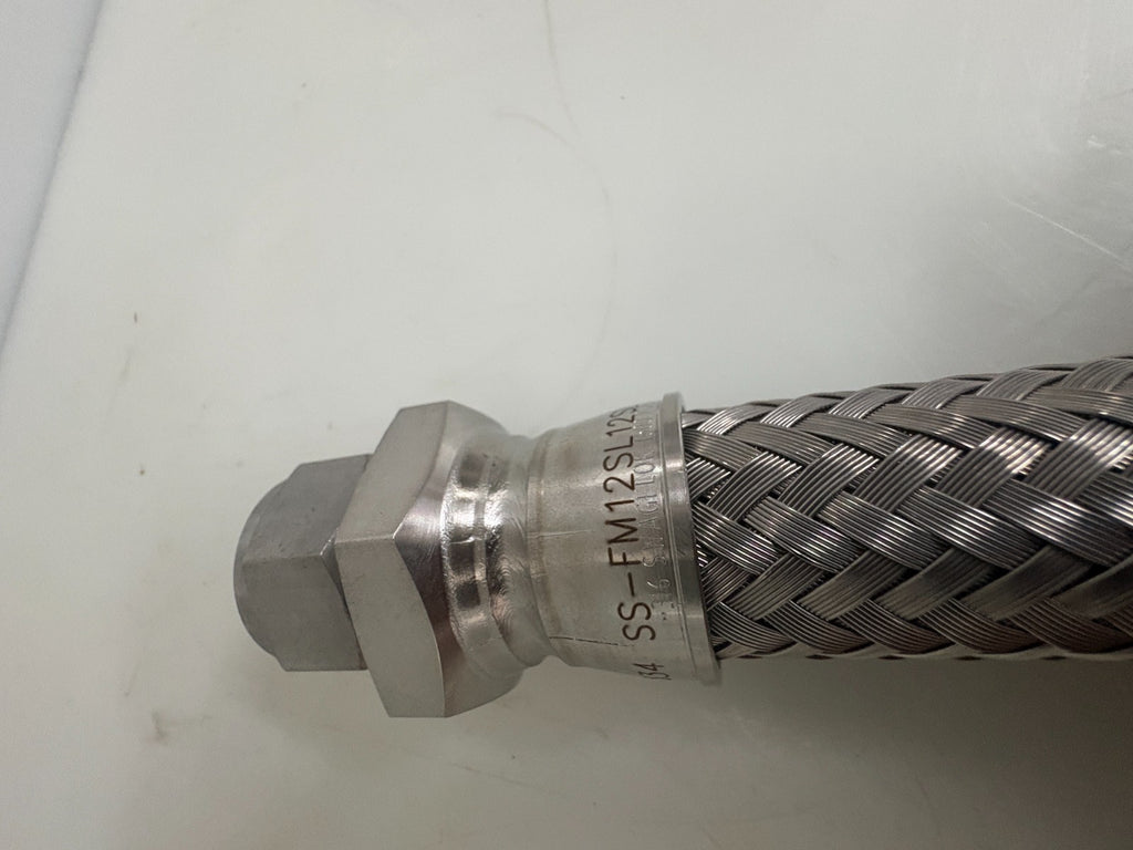 SWAGELOK S.STEEL 3/4 FLEXIBLE HOSE SS-FM12SL12SL12-123