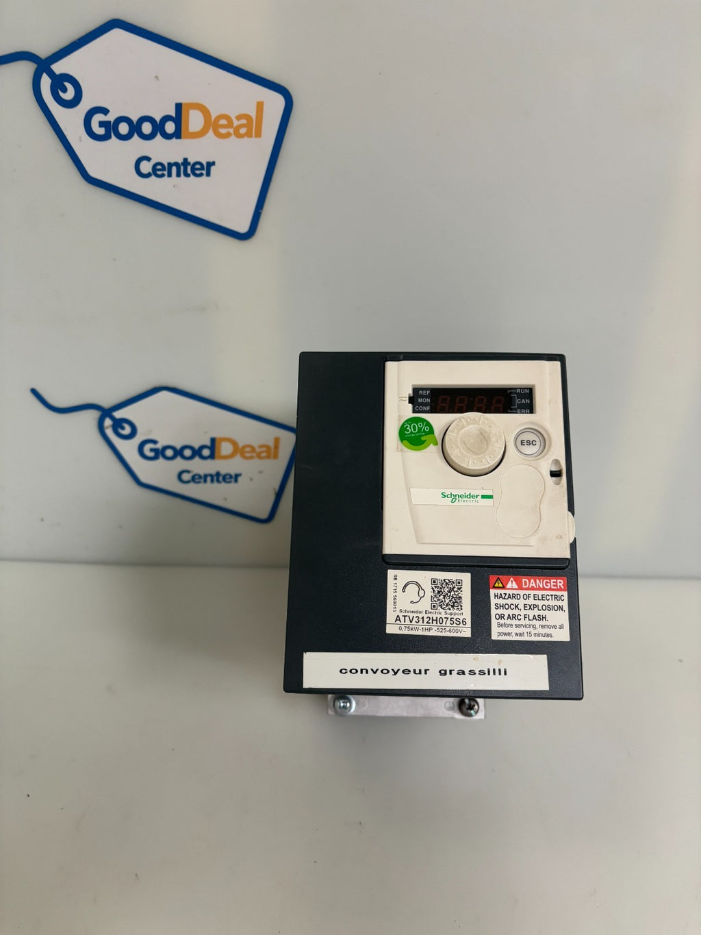 SCHNEIDER ELECTRIC 1HP MOTOR DRIVE ATV312H075S60