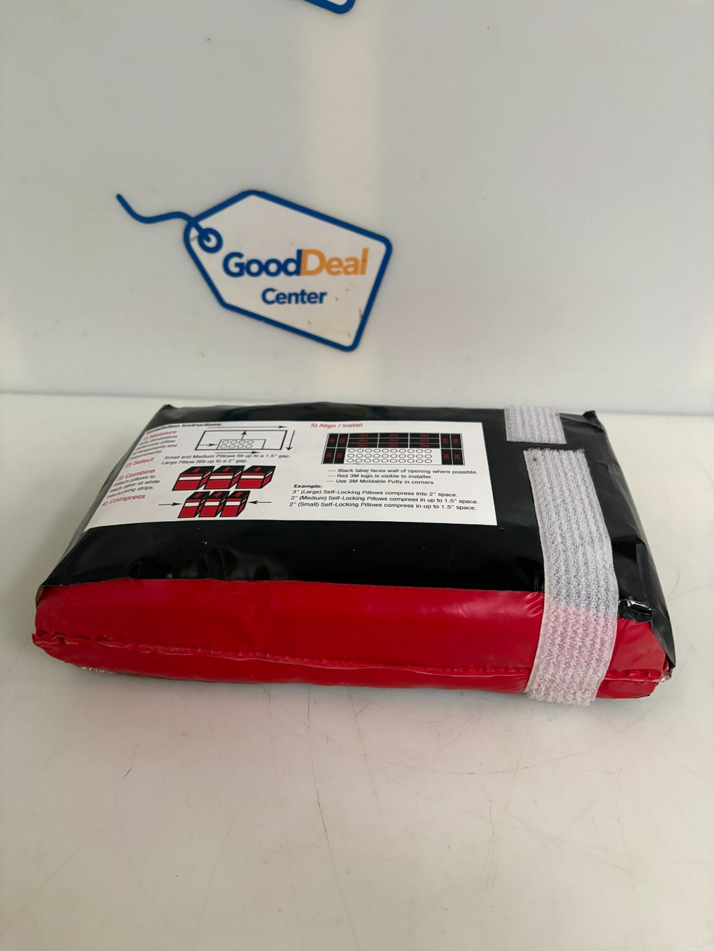 3 M MEDIUM SIZE FIRE BARRIER SELF LOCKING PILLOW 98-0400-5473-0 16 PER BOX0