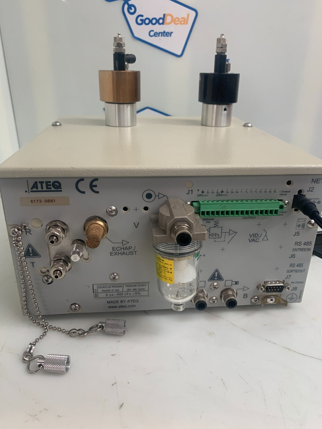 ATEQ E173-1372 Speed Leak Tester (MISSING KEY)3