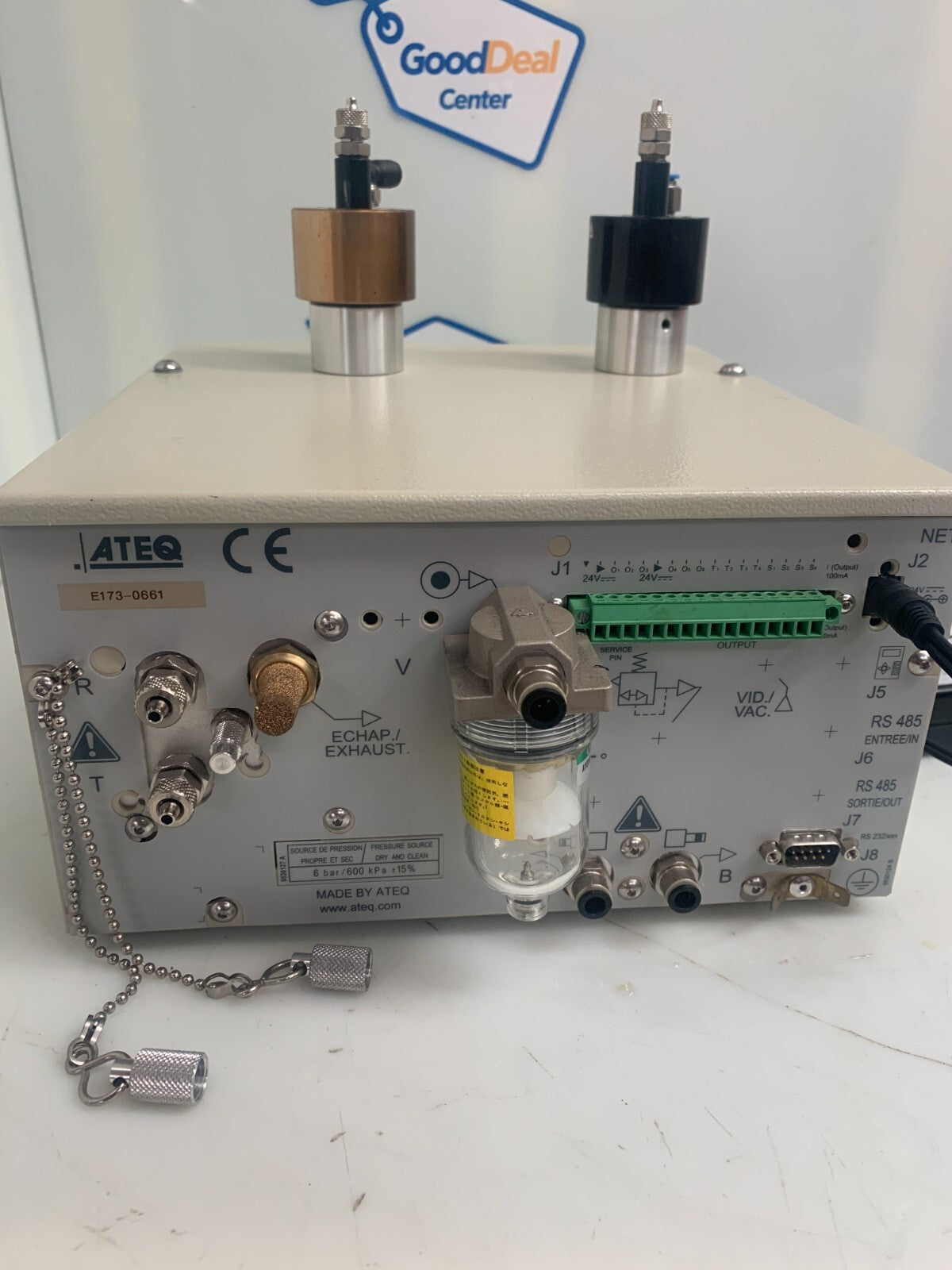ATEQ E173-1372 Speed Leak Tester (MISSING KEY)3