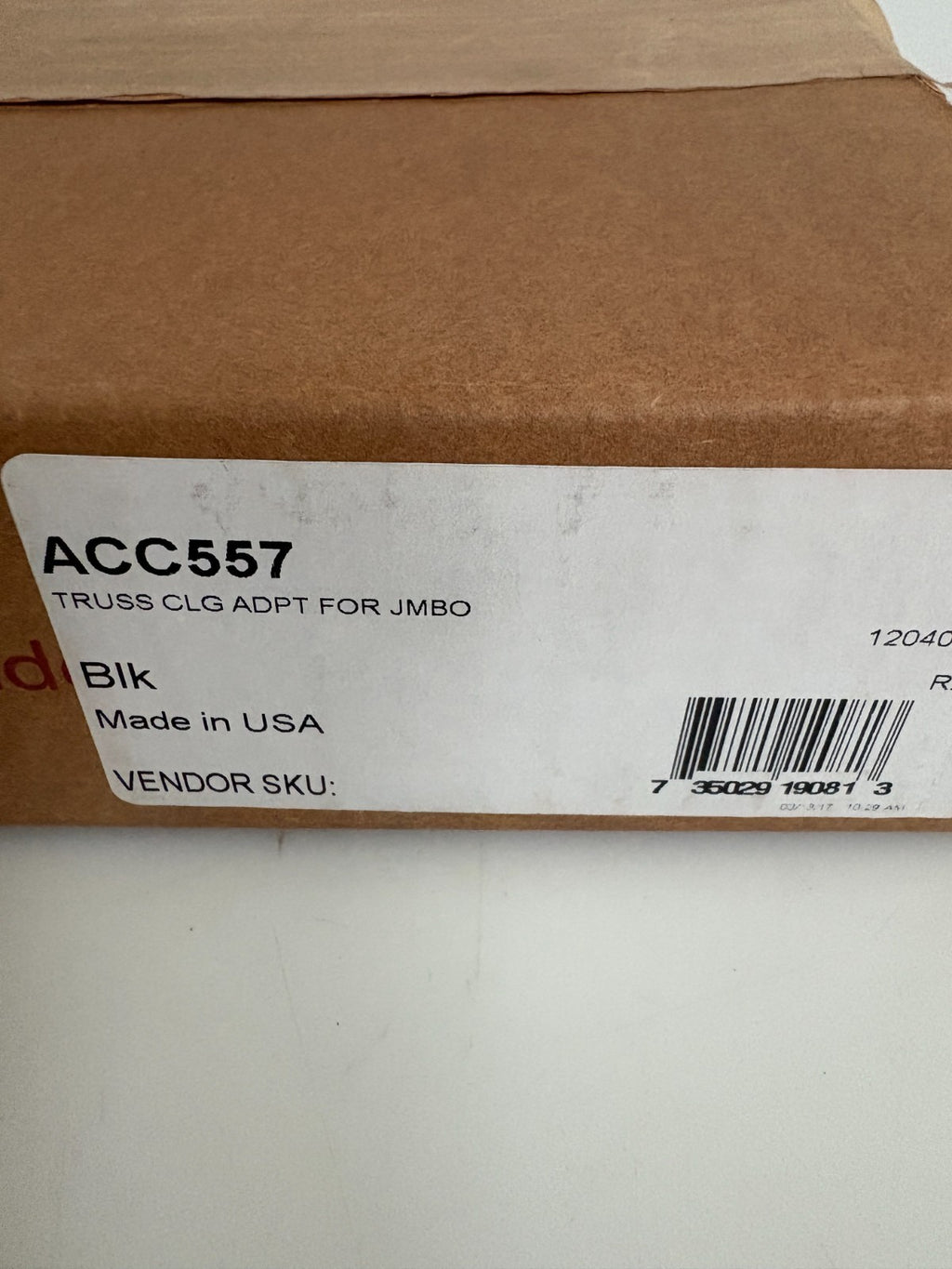 PEERLESS AV TRUSS CEILING MOUNT ACC 557